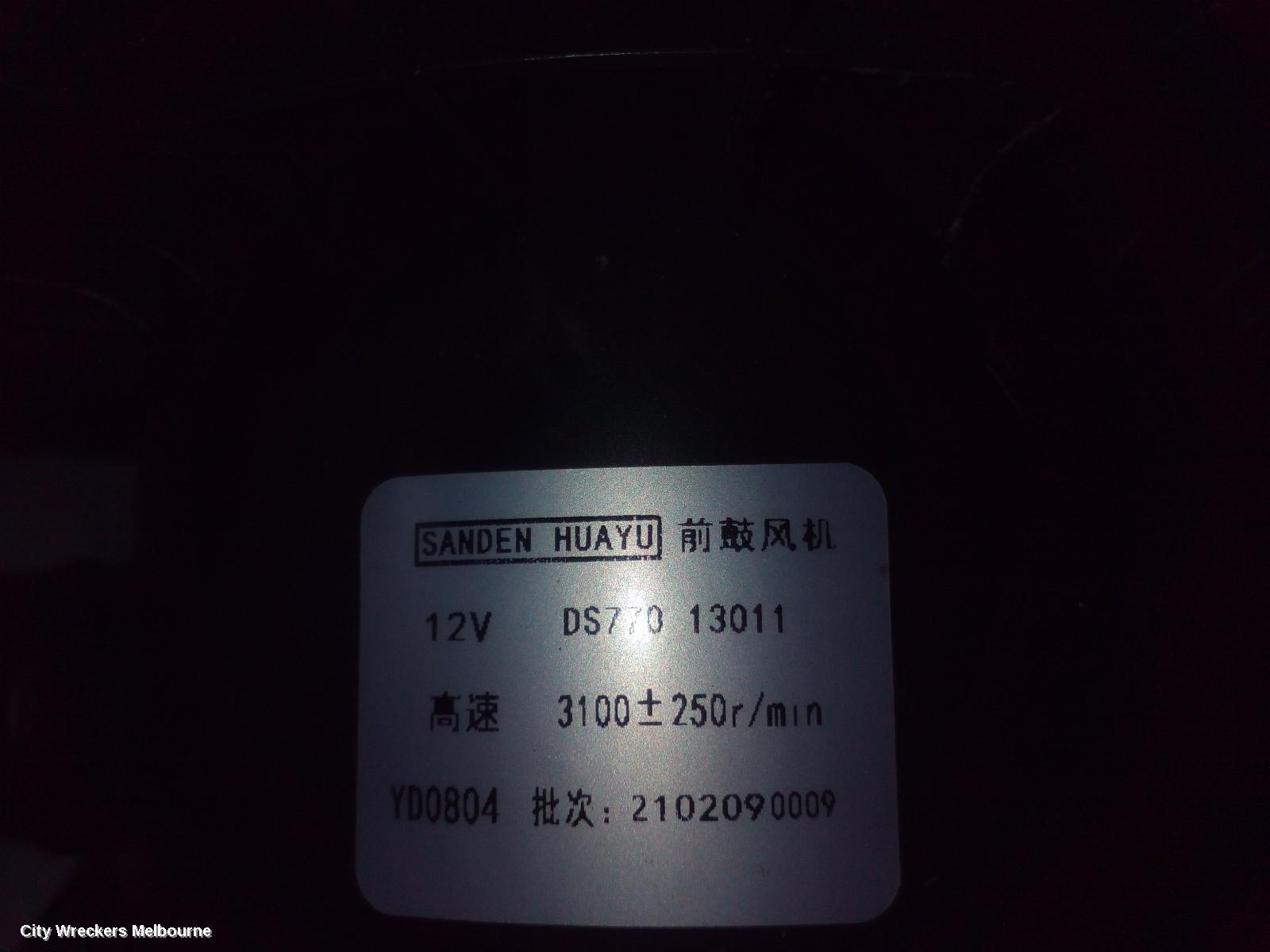 LDV DELIVER 9 HEATER FAN MOTOR, DIESEL, 2.0, TURBO, 07/2020 ONWARDS