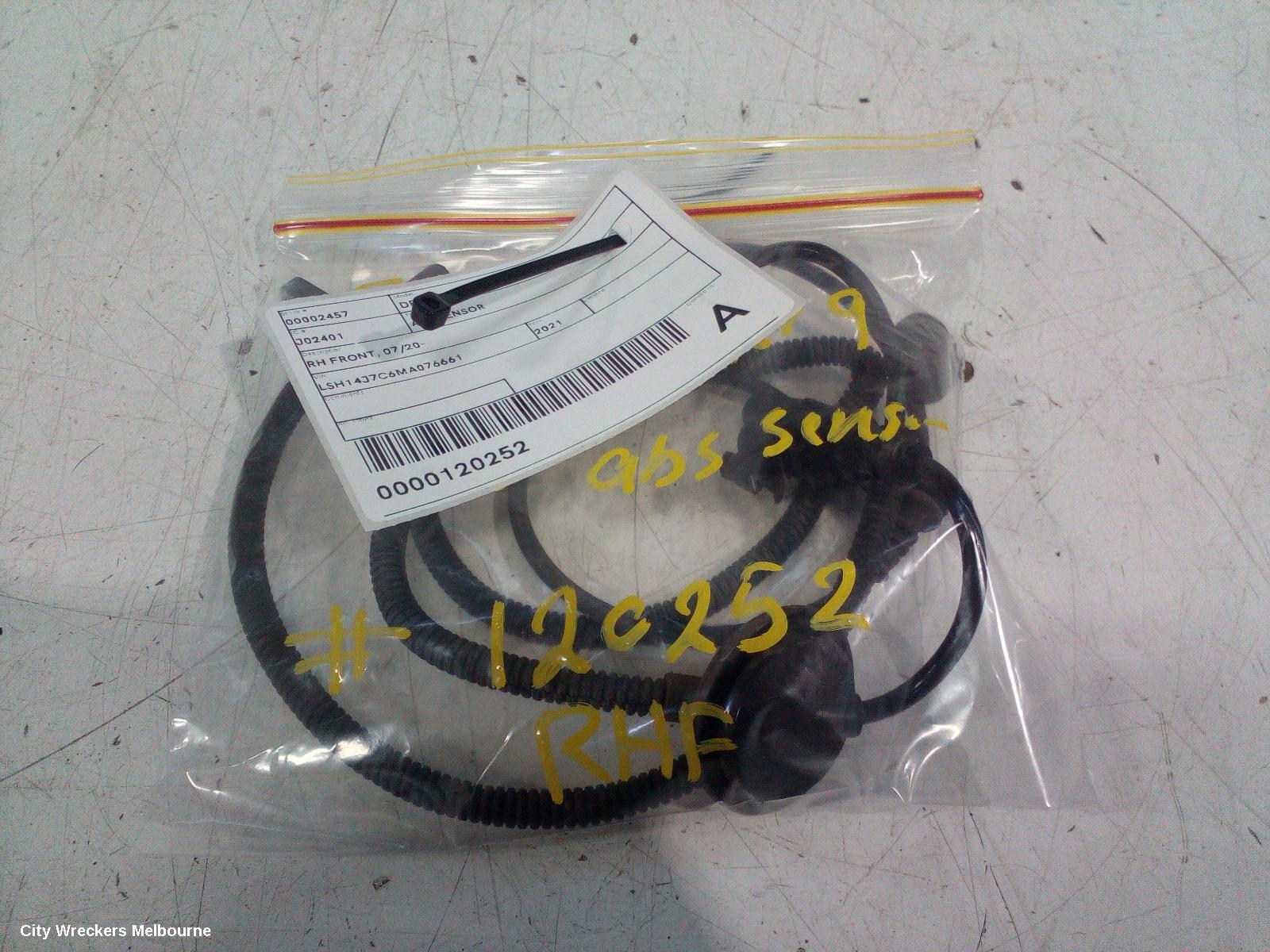 LDV DELIVER 9 ABS SENSOR, RH FRONT, 07/2020 ONWARDS