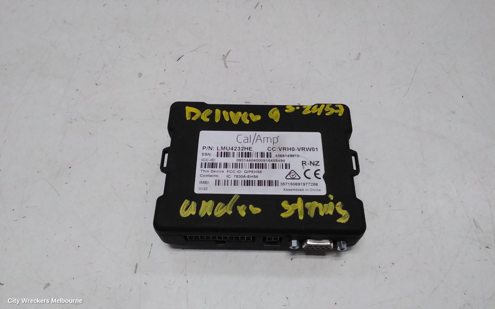 LDV DELIVER 9 ECU, GATEWAY CONTROLLER MODULE, 07/2020 ONWARDS