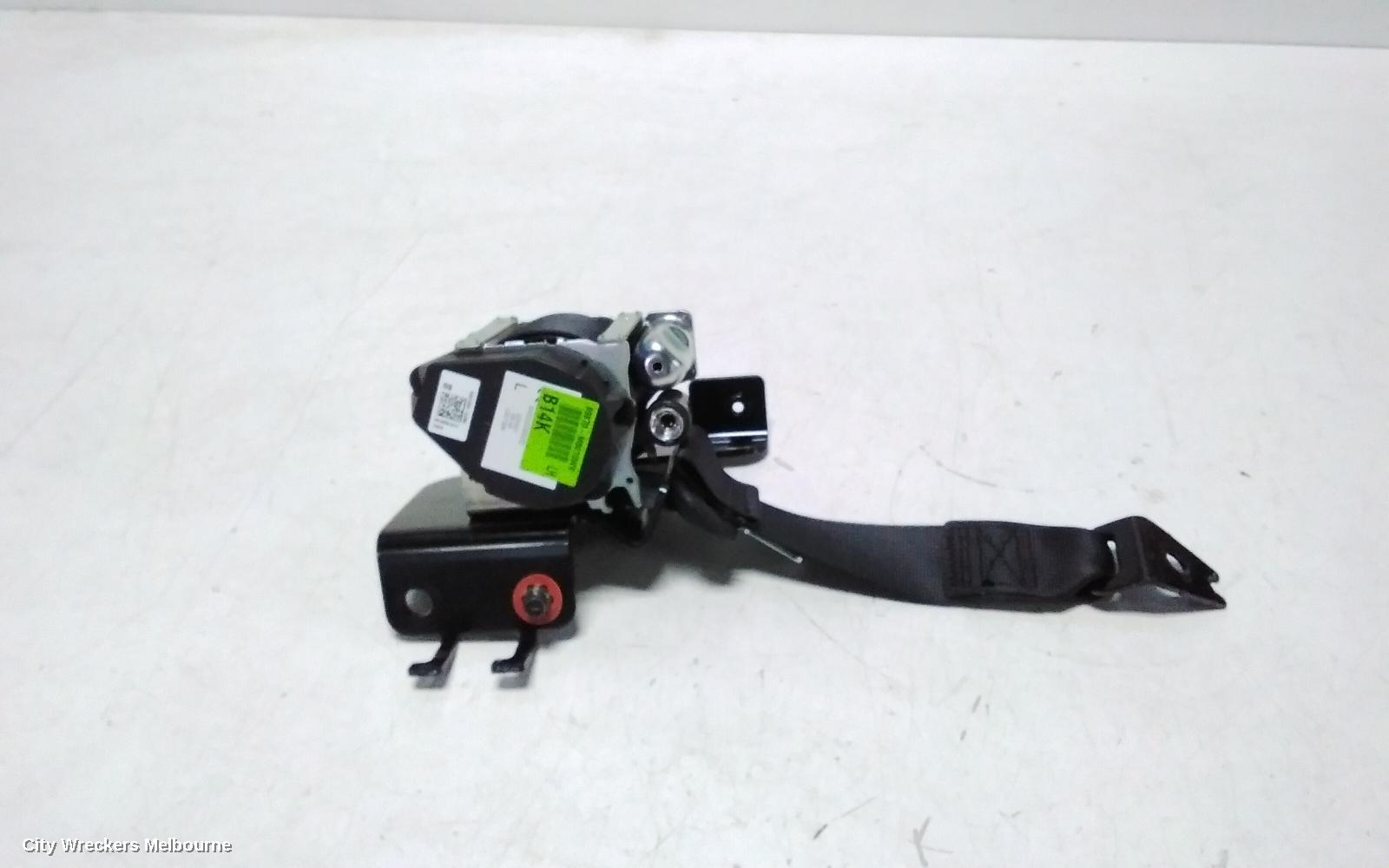 KIA CERATO SEATBELT/STALK, LH REAR, SEAT BELT ONLY, HATCH, BD, 04/2018 - 09/2024