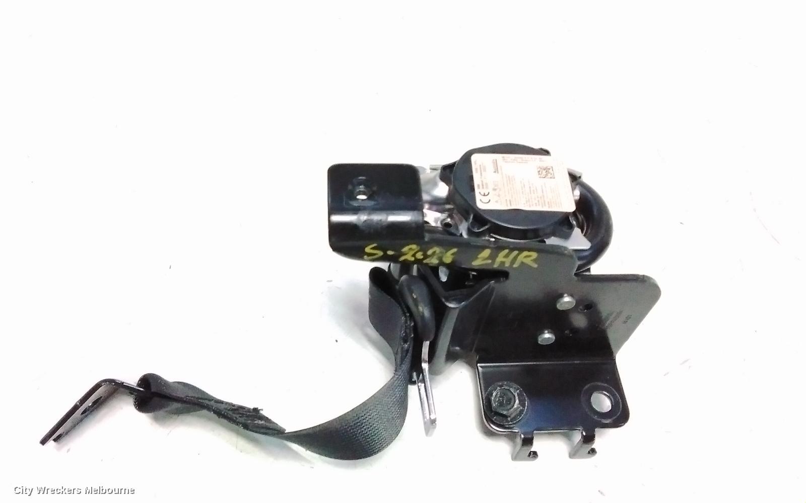 KIA CERATO SEATBELT/STALK, LH REAR, SEAT BELT ONLY, HATCH, BD, 04/2018 - 09/2024