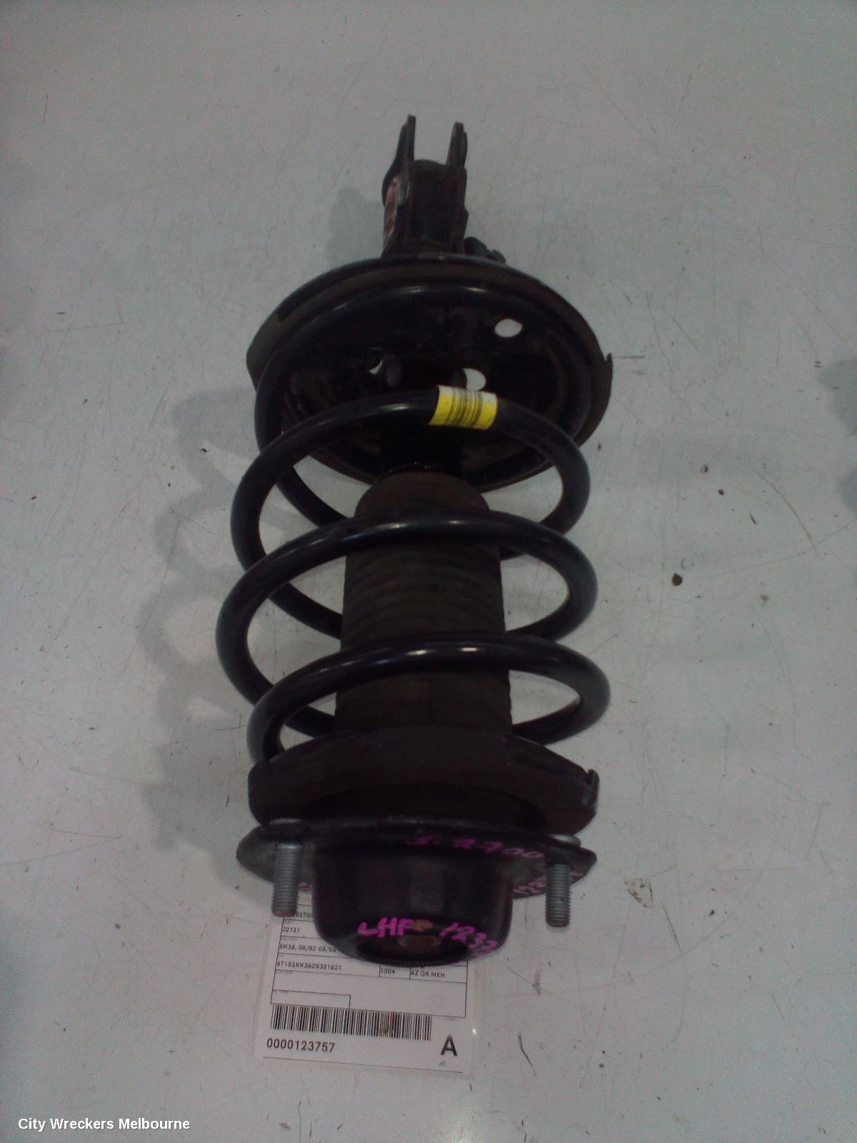 TOYOTA CAMRY RIGHT FRONT STRUT, SK36, 08/2002 - 05/2006