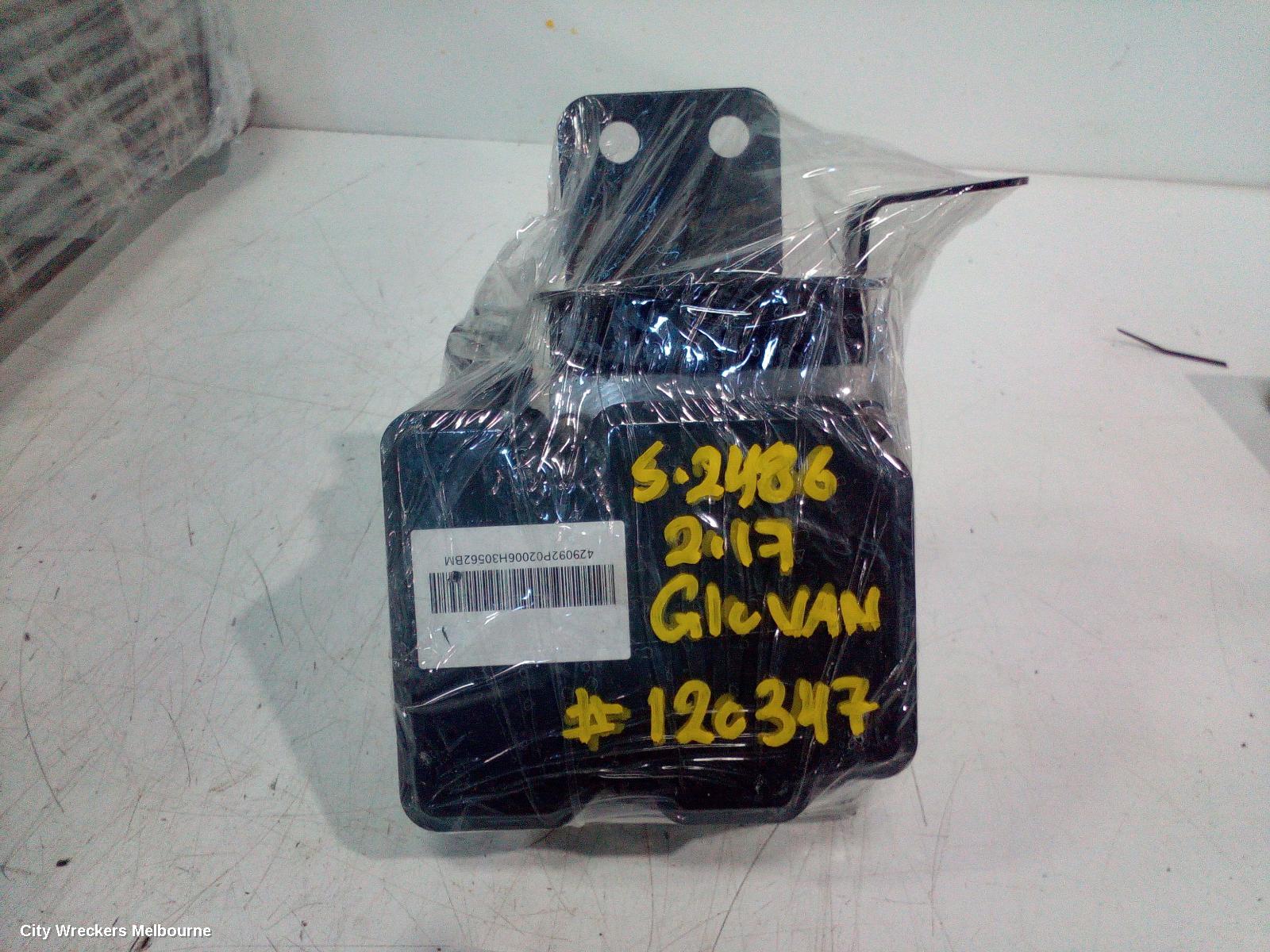 LDV G10 ABS PUMP/MODULATOR, SV7A/SV7C, WAGON/VAN, 04/2015 ONWARDS