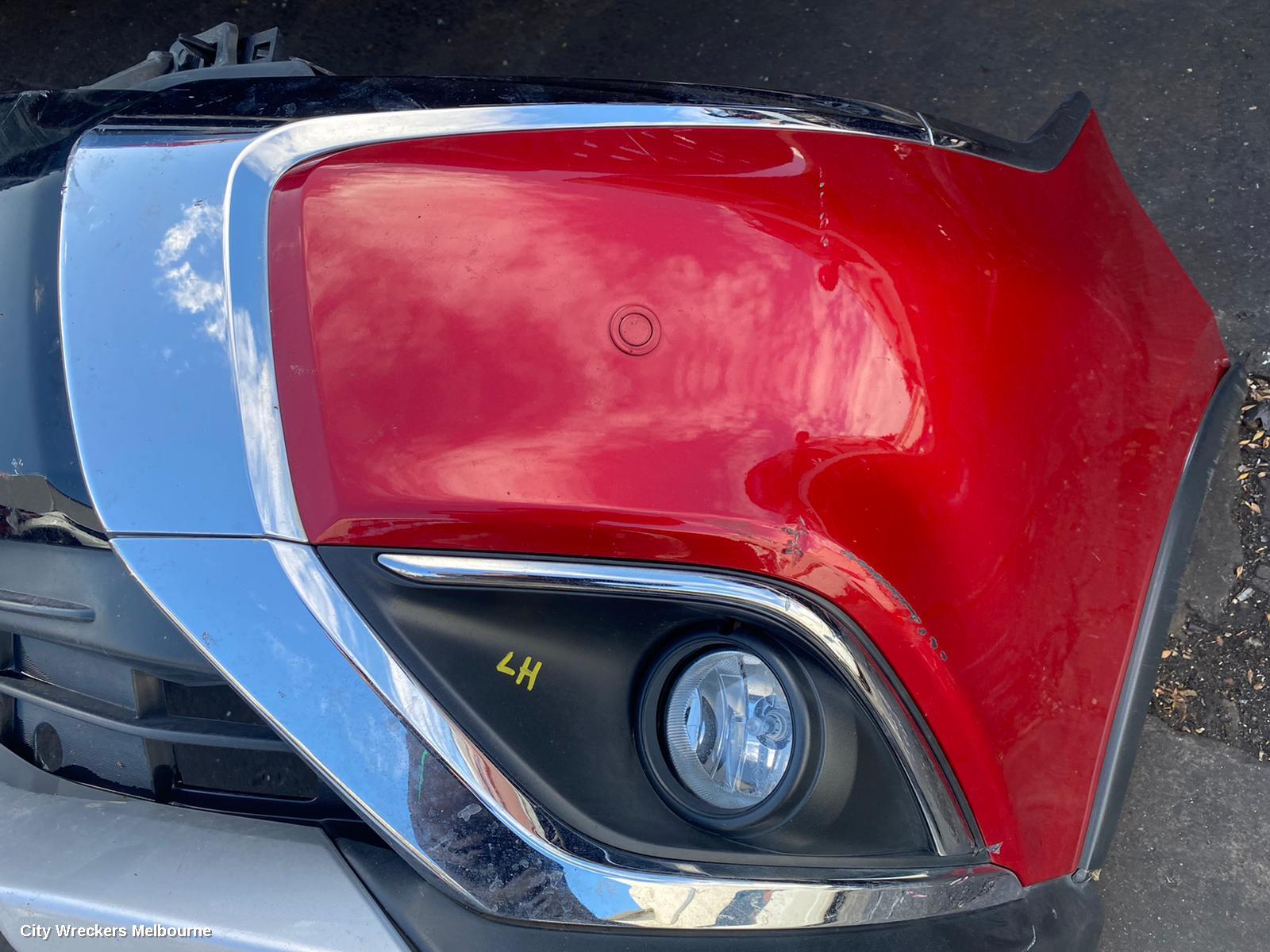 MITSUBISHI OUTLANDER LEFT FRONT DOOR WINDOW, ZJ-ZL, 10/2012 ONWARDS