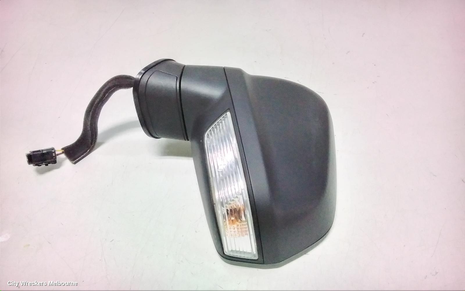MG MG3 LEFT DOOR MIRROR, SZP1, BLACK, 07/2016 ONWARDS