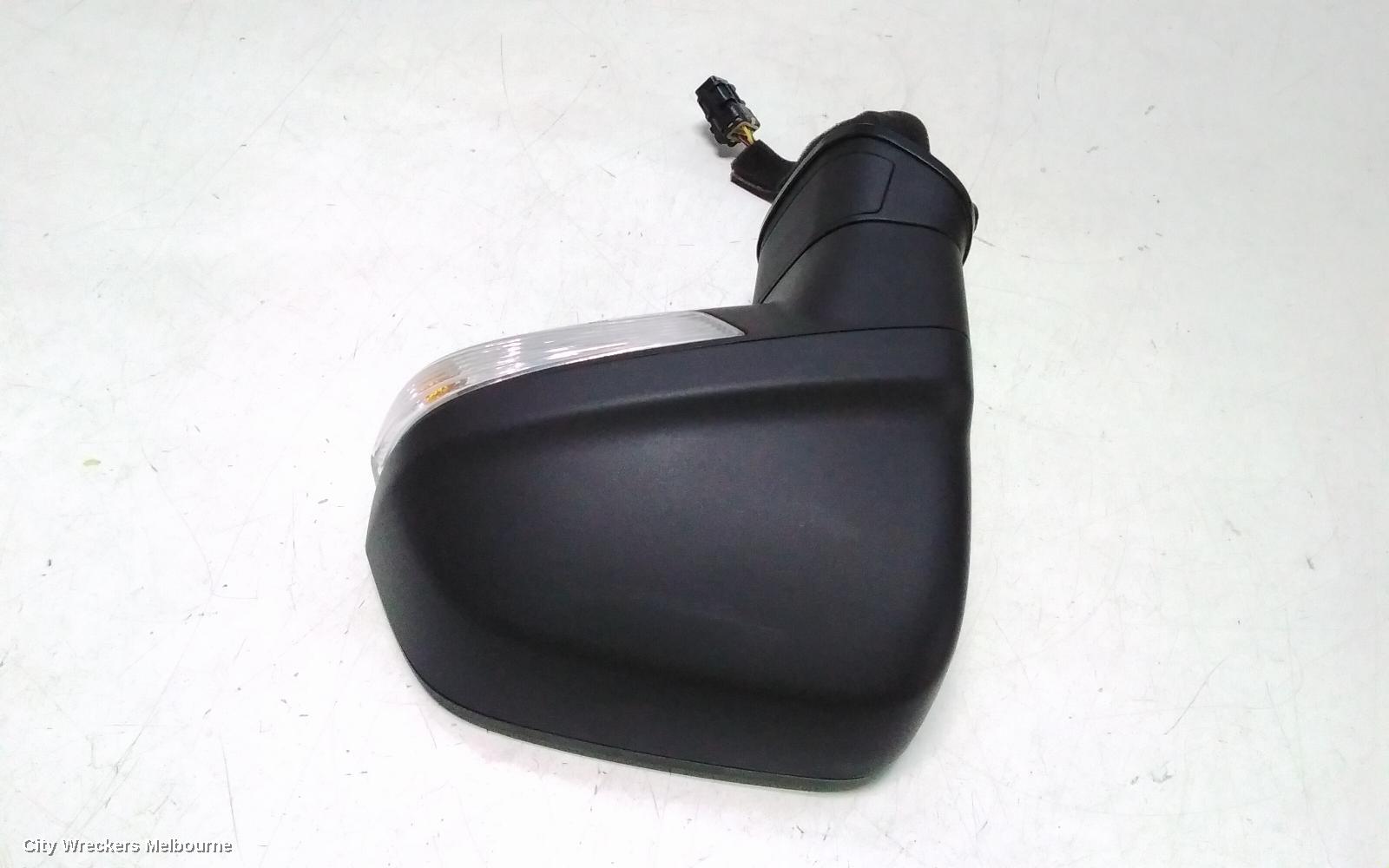 MG MG3 LEFT DOOR MIRROR, SZP1, BLACK, 07/2016 ONWARDS