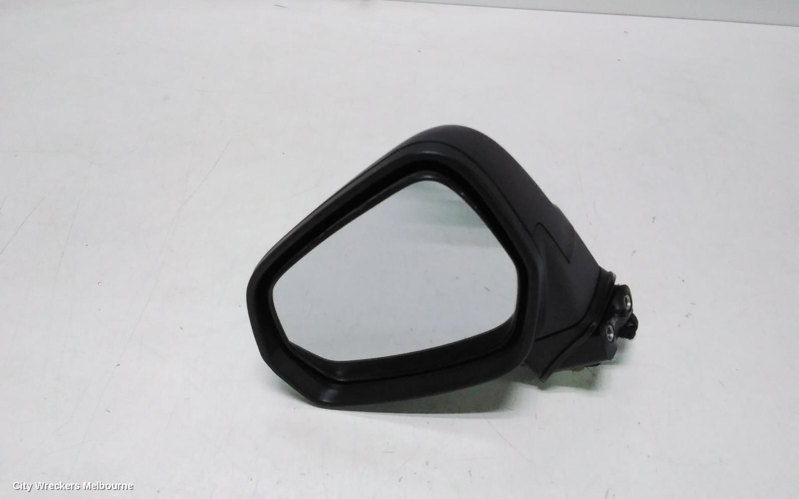 MG MG3 LEFT DOOR MIRROR, SZP1, BLACK, 07/2016 ONWARDS