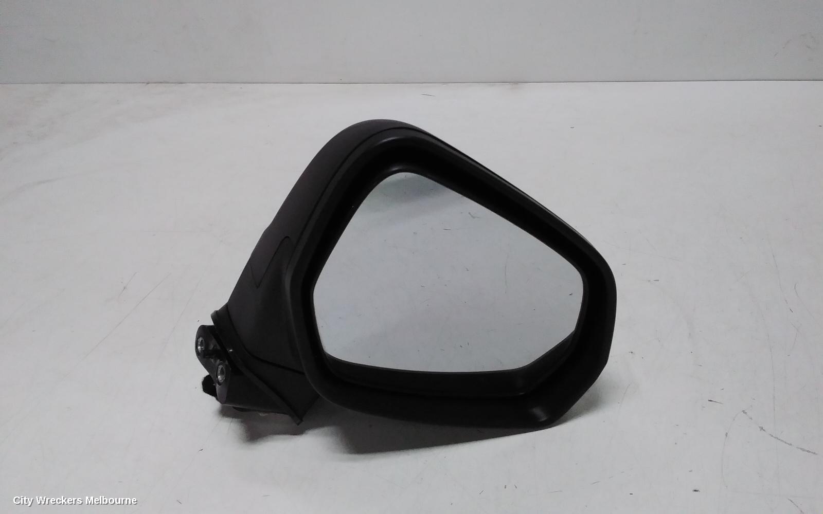 MG MG3 RIGHT DOOR MIRROR, SZP1, BLACK, 07/2016 ONWARDS