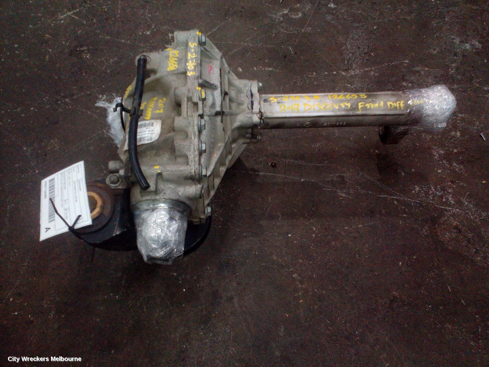 LAND ROVER DISCOVERY DIFFERENTIAL CENTRE, FRONT, L462, 12/2016 ONWARDS
