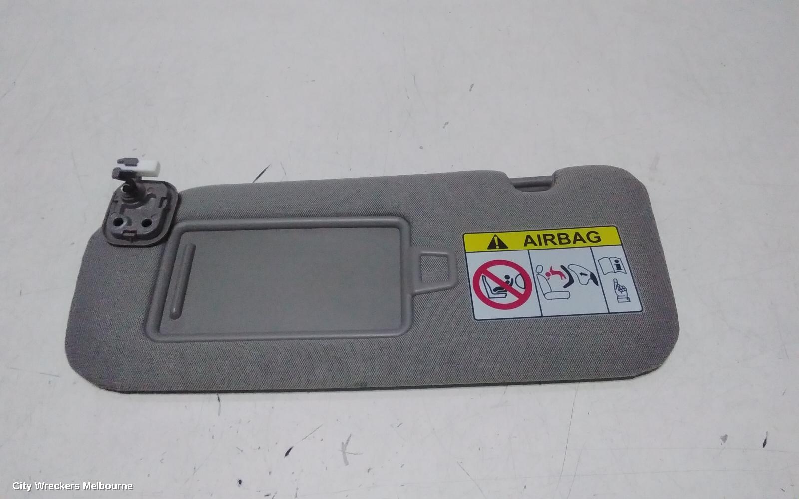 HYUNDAI GENESIS SUNVISOR, DH, LH SIDE, 11/2014 - 01/2018