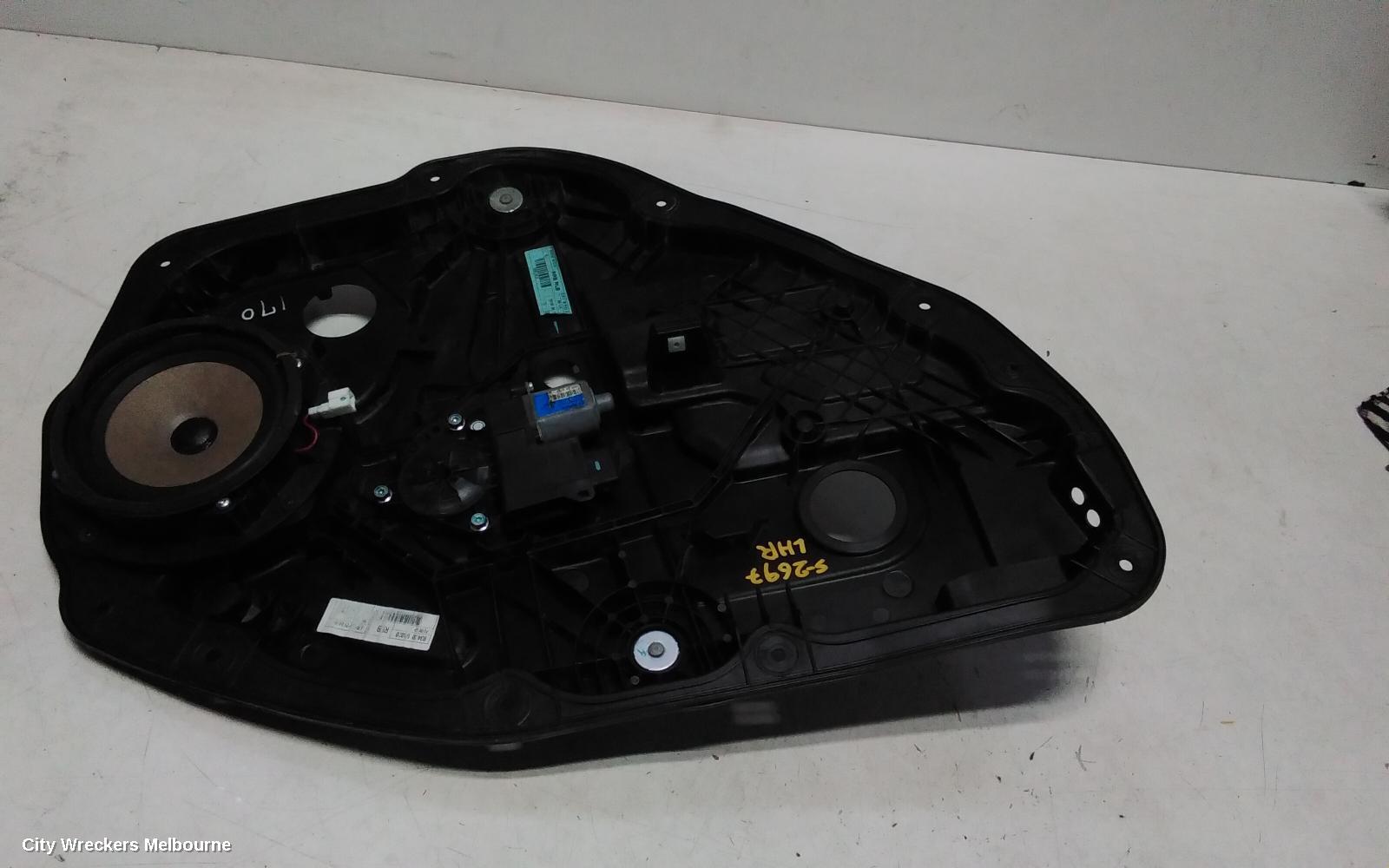 HYUNDAI GENESIS LEFT REAR WND REG/MOTOR, DH, DOOR REG ASSY (REG AND MOTOR), 11/2014 - 01/2018