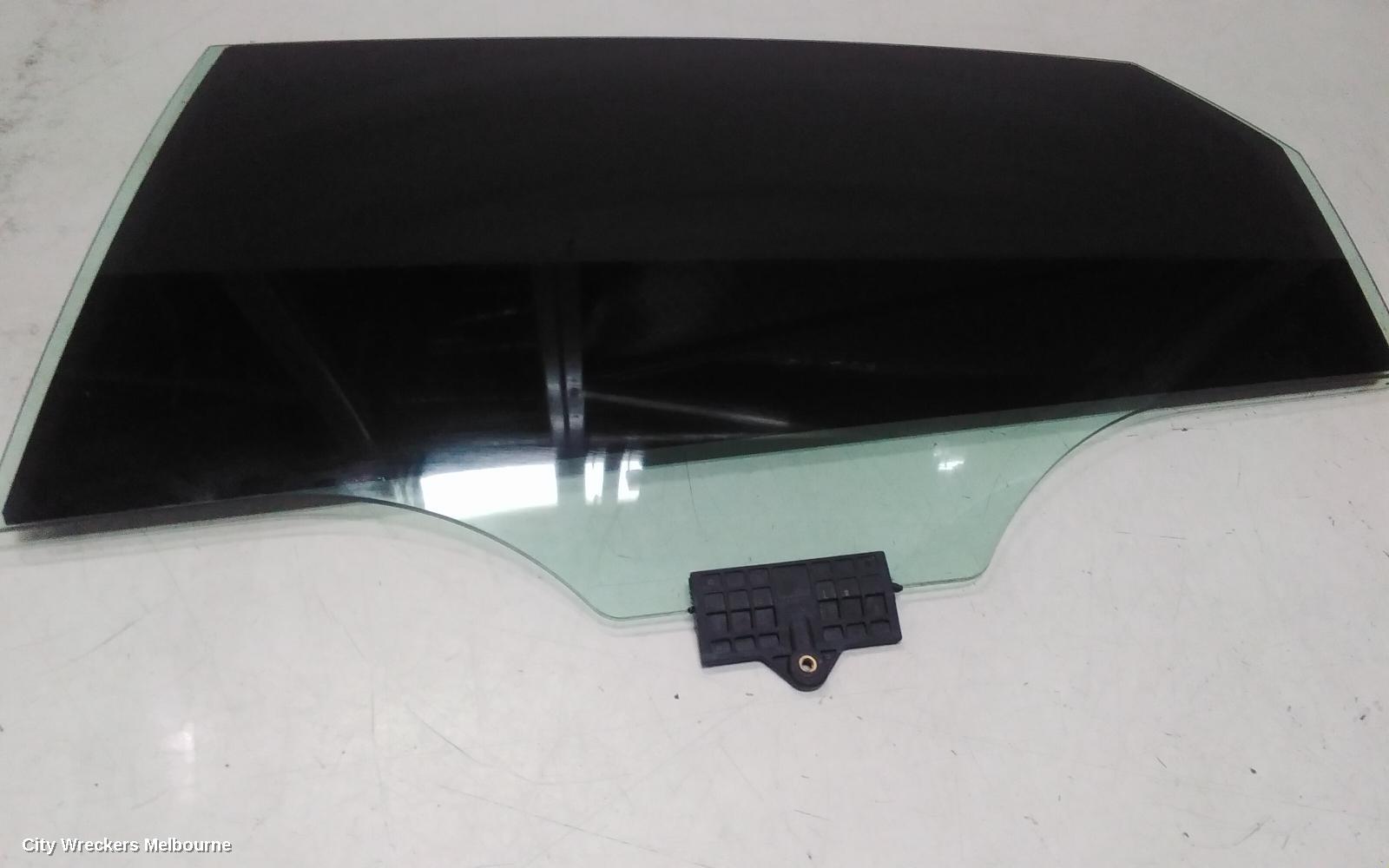 HYUNDAI GENESIS LEFT REAR DOOR WINDOW, ULTIMATE PACK, DOUBLE GLAZED TYPE, DH, 11/2014 - 01/2018