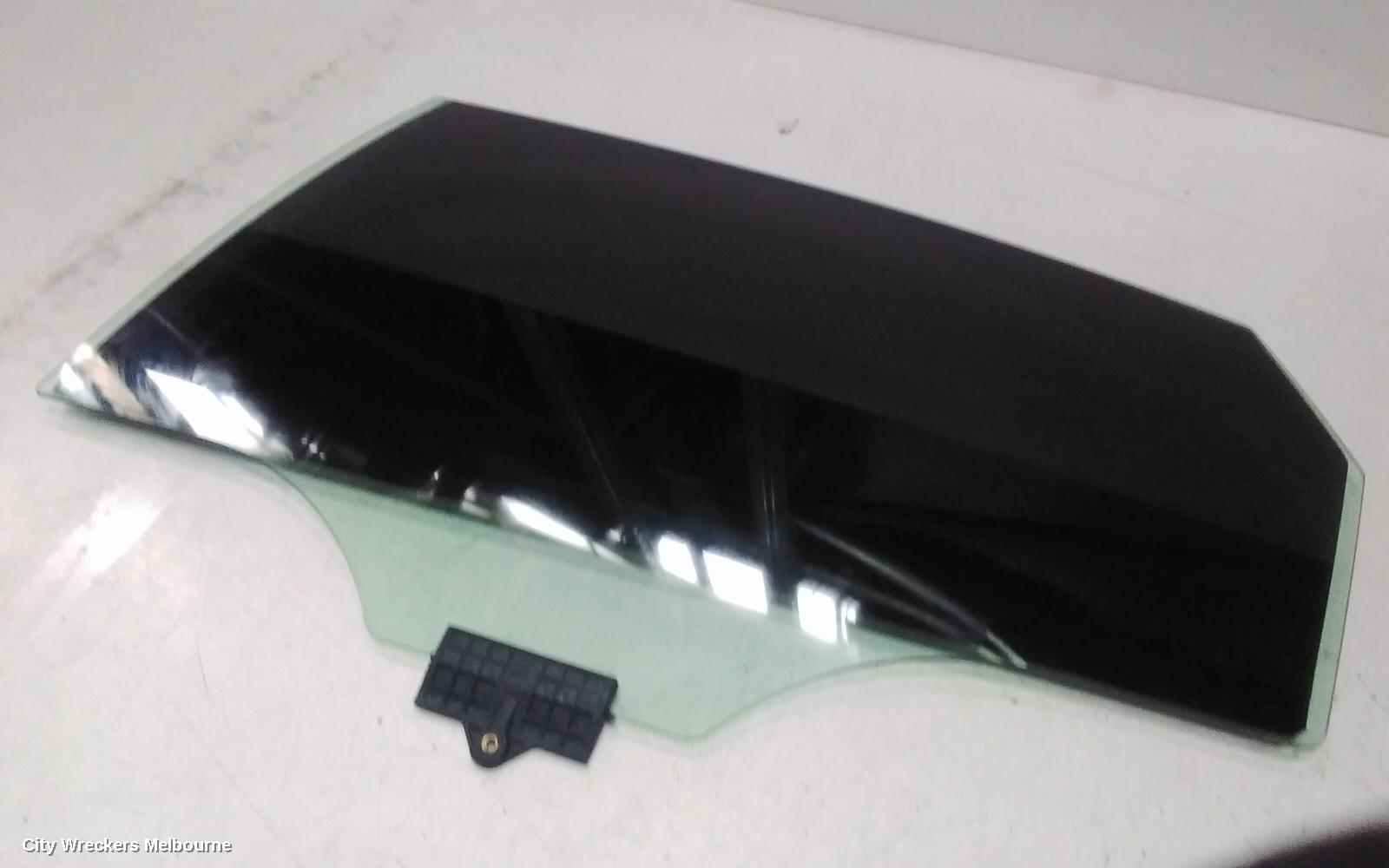 HYUNDAI GENESIS LEFT REAR DOOR WINDOW, ULTIMATE PACK, DOUBLE GLAZED TYPE, DH, 11/2014 - 01/2018