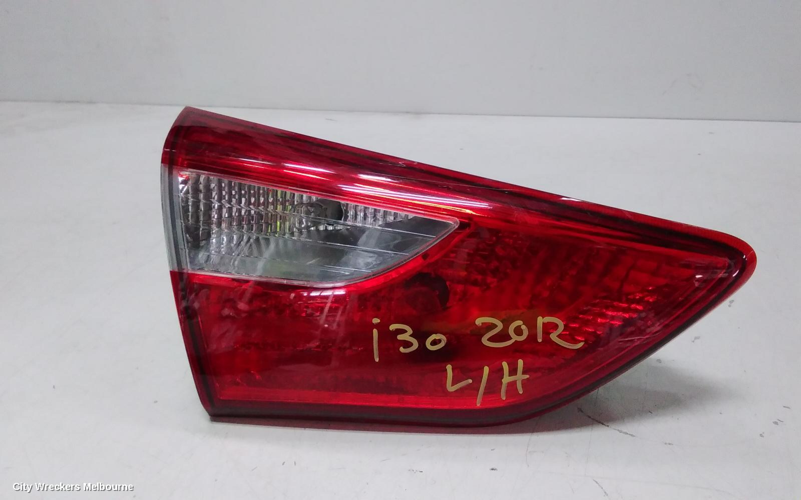 HYUNDAI I30 REAR GARNISH, TAILGATE LAMP (LH SIDE), GD, 3DR/5DR HATCH, 03/2012 - 02/2017