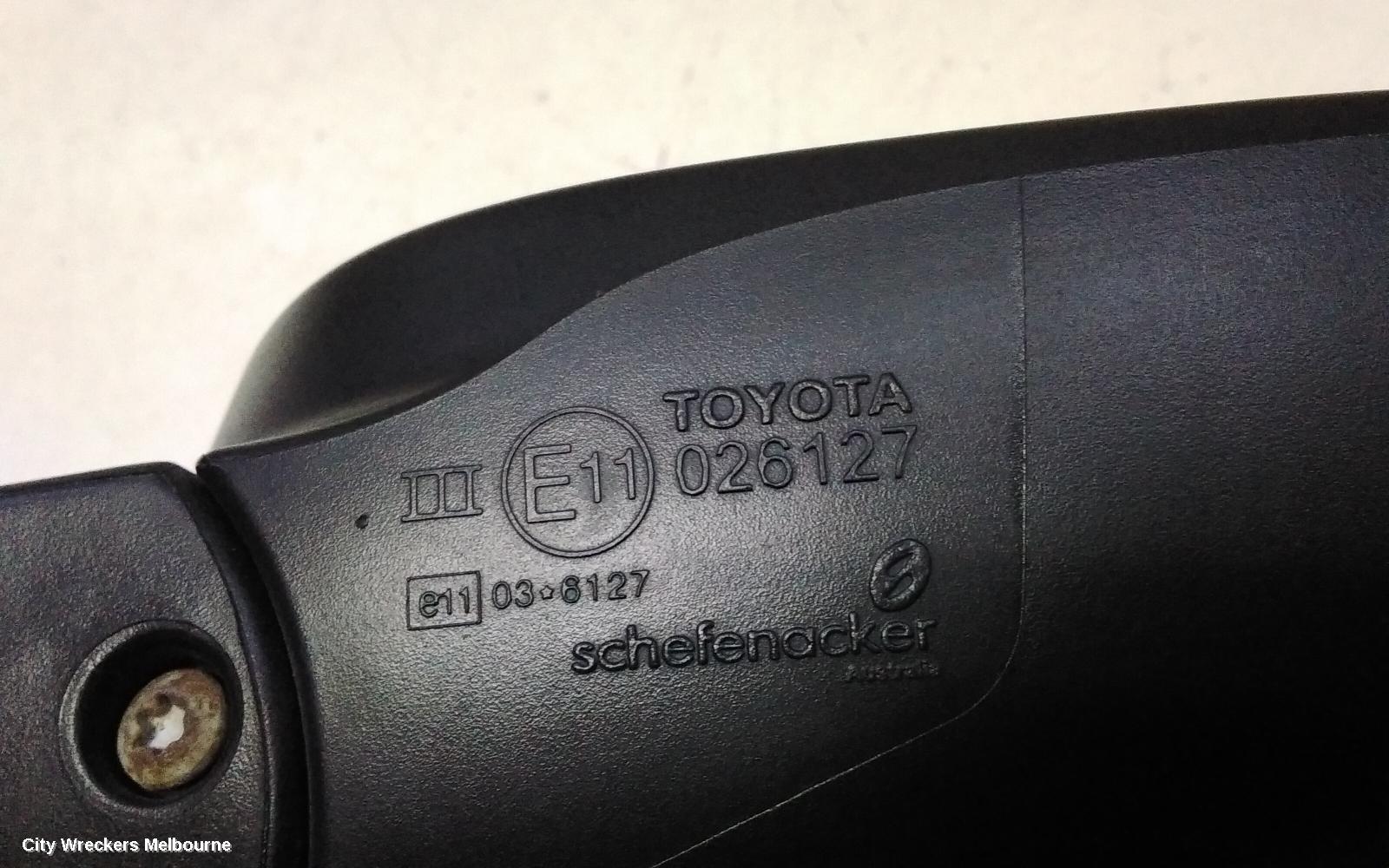 TOYOTA CAMRY RIGHT DOOR MIRROR, ACV40/AHV40, 06/2006 - 11/2011