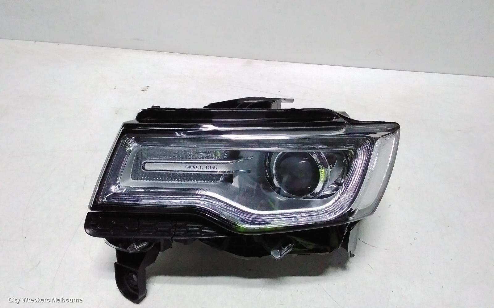 JEEP GRANDCHEROKEE LEFT HEADLAMP, WK, LAREDO/LIMITED/OVERLAND/SUMMIT, XENON, NON AFS TYPE (LM2), 04/2013 - 09/2016