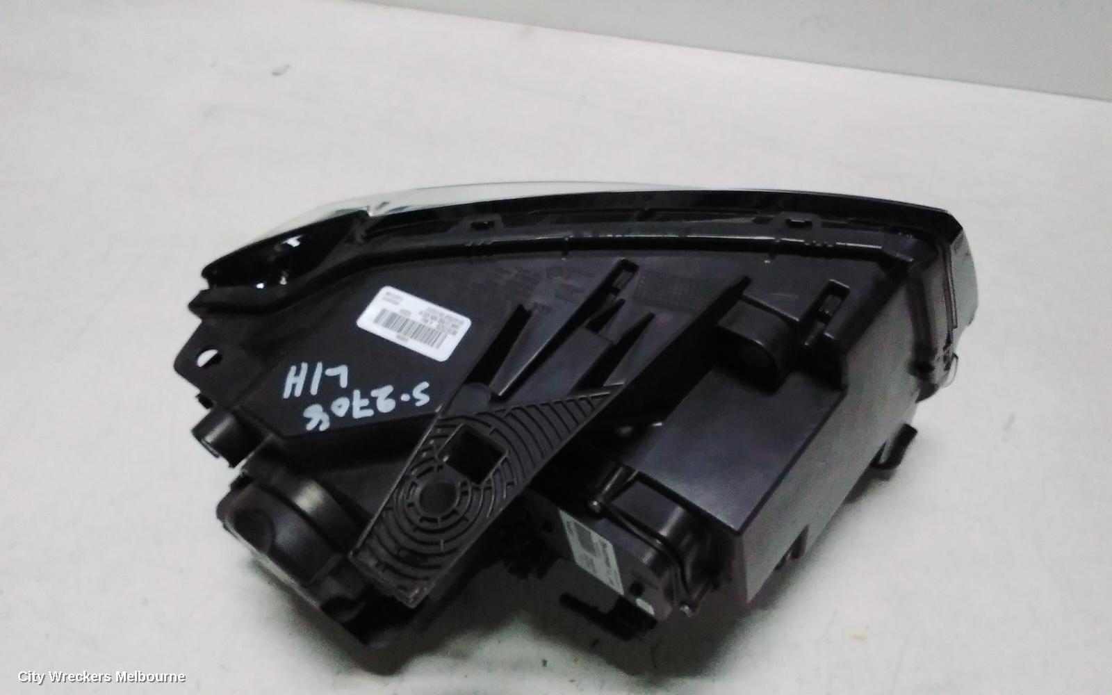 JEEP GRANDCHEROKEE LEFT HEADLAMP, WK, LAREDO/LIMITED/OVERLAND/SUMMIT, XENON, NON AFS TYPE (LM2), 04/2013 - 09/2016