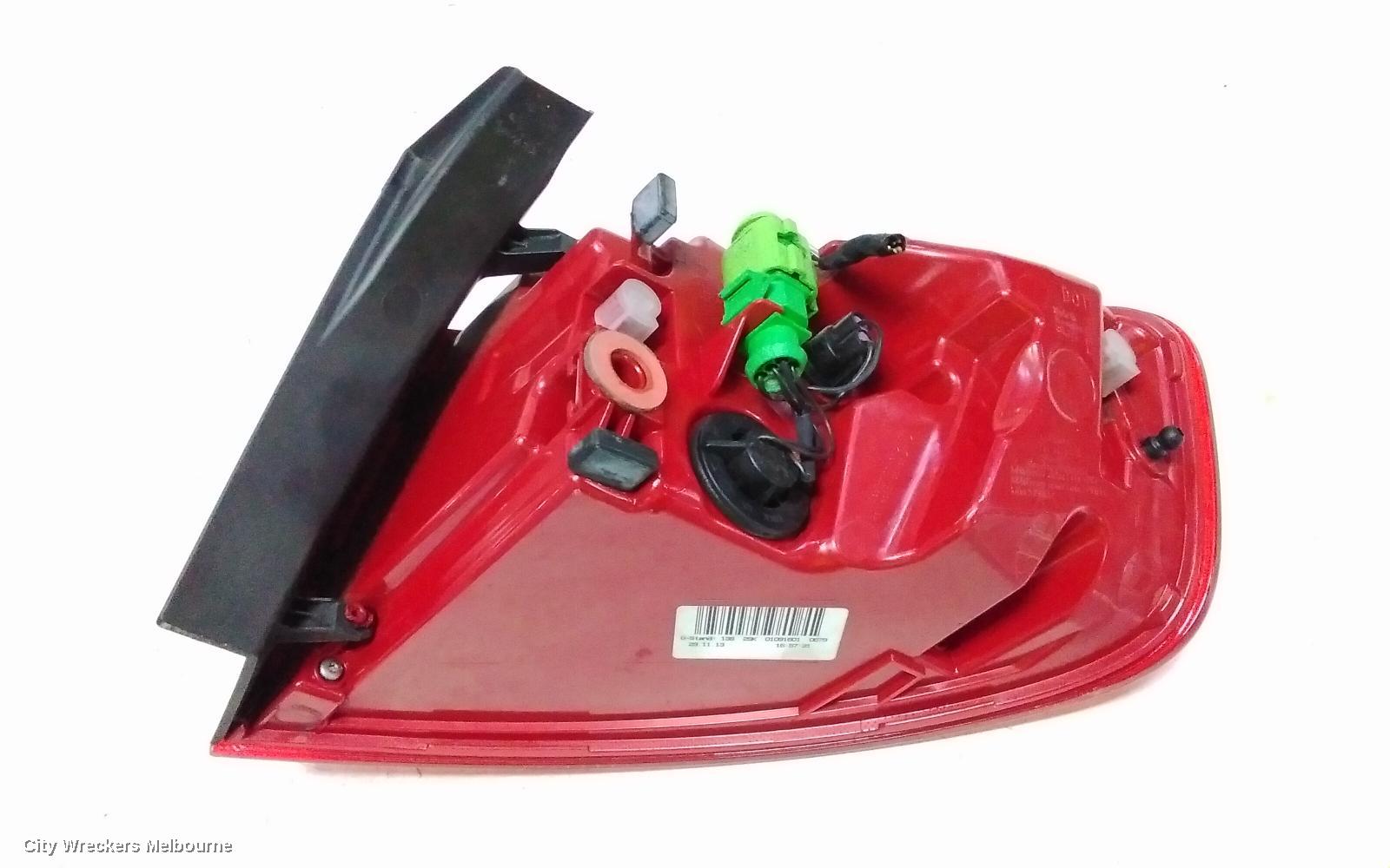 AUDI A4 LEFT TAILLIGHT, B8 8K (A4), SEDAN, STANDARD TYPE, 07/2012 - 01/2016