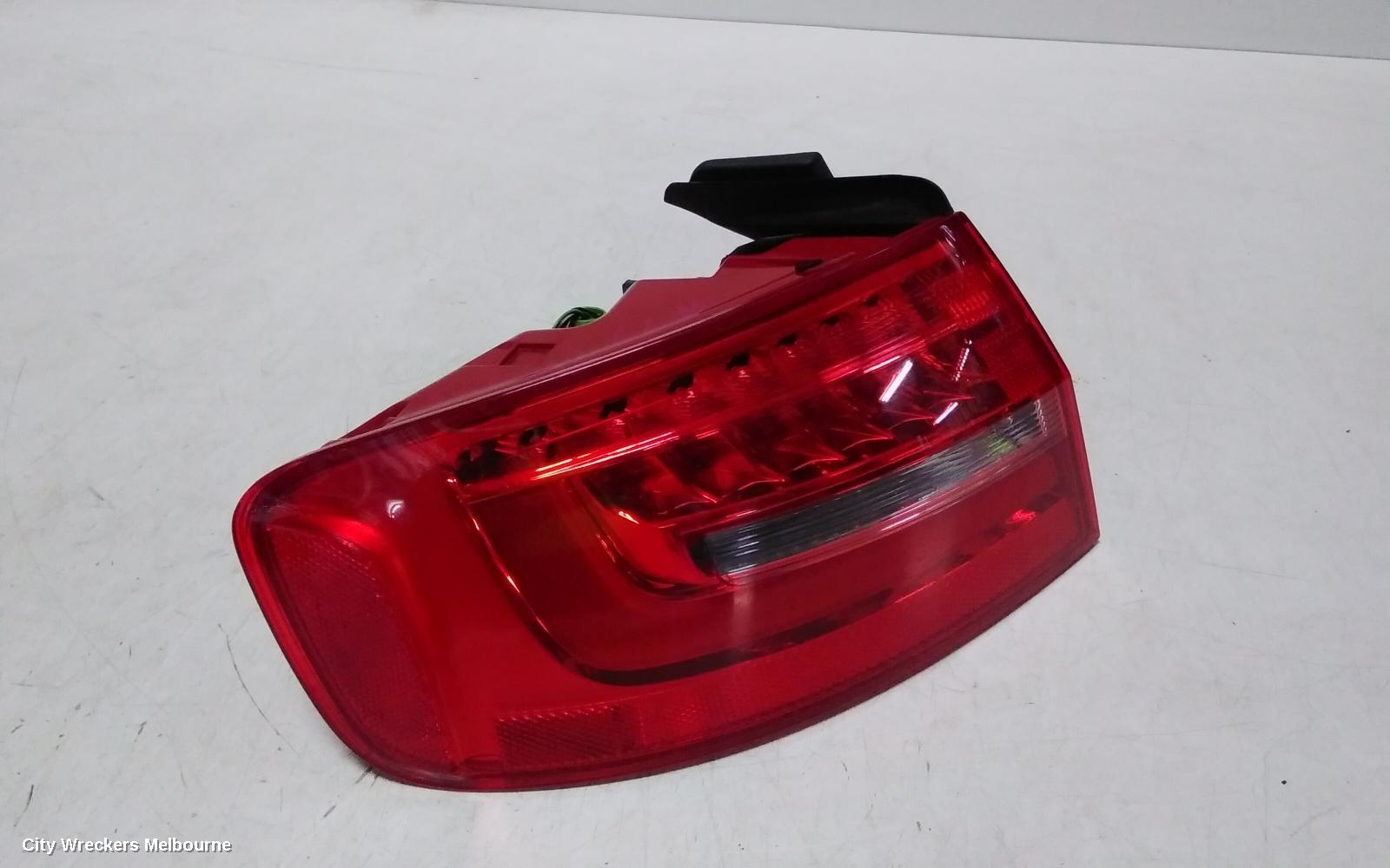 AUDI A4 LEFT TAILLIGHT, B8 8K (A4), SEDAN, STANDARD TYPE, 07/2012 - 01/2016