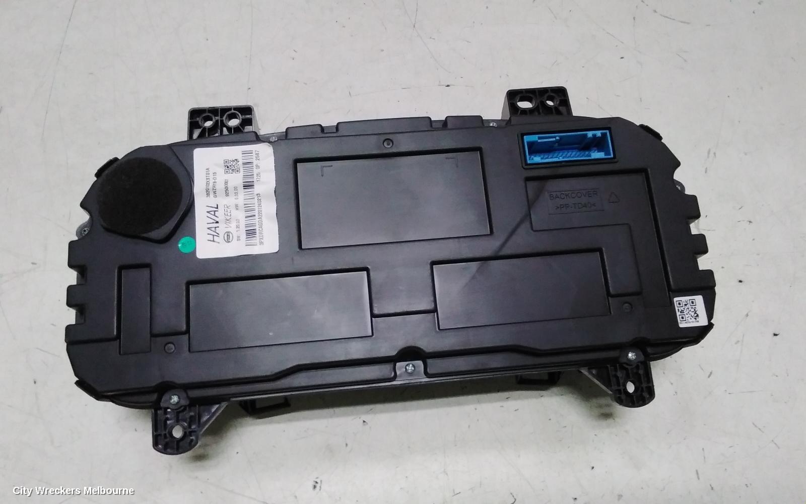 HAVAL JOLION INSTRUMENT CLUSTER, A01, PETROL, NON DIGITAL TYPE, 02/2021 ONWARDS