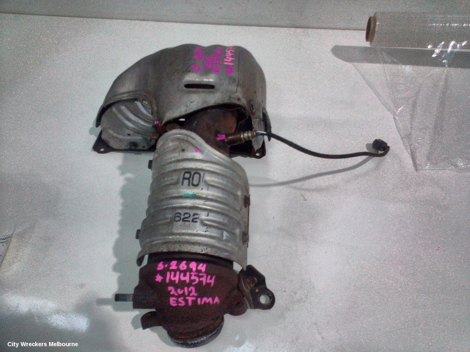TOYOTA ESTIMA CATALYTIC CONVERTER, XR50, 05-19