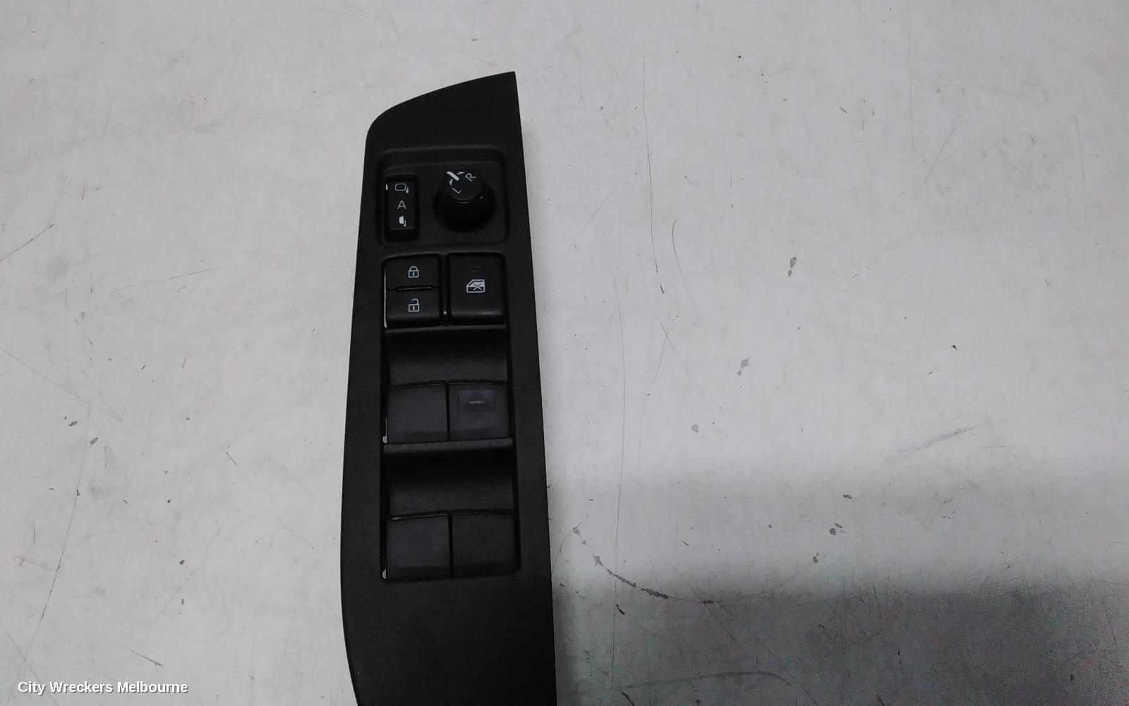 TOYOTA COROLLA CROSS PWR DR WIND SWITCH, XG10, RH FRONT (MASTER SWITCH), 01/2022 ONWARDS