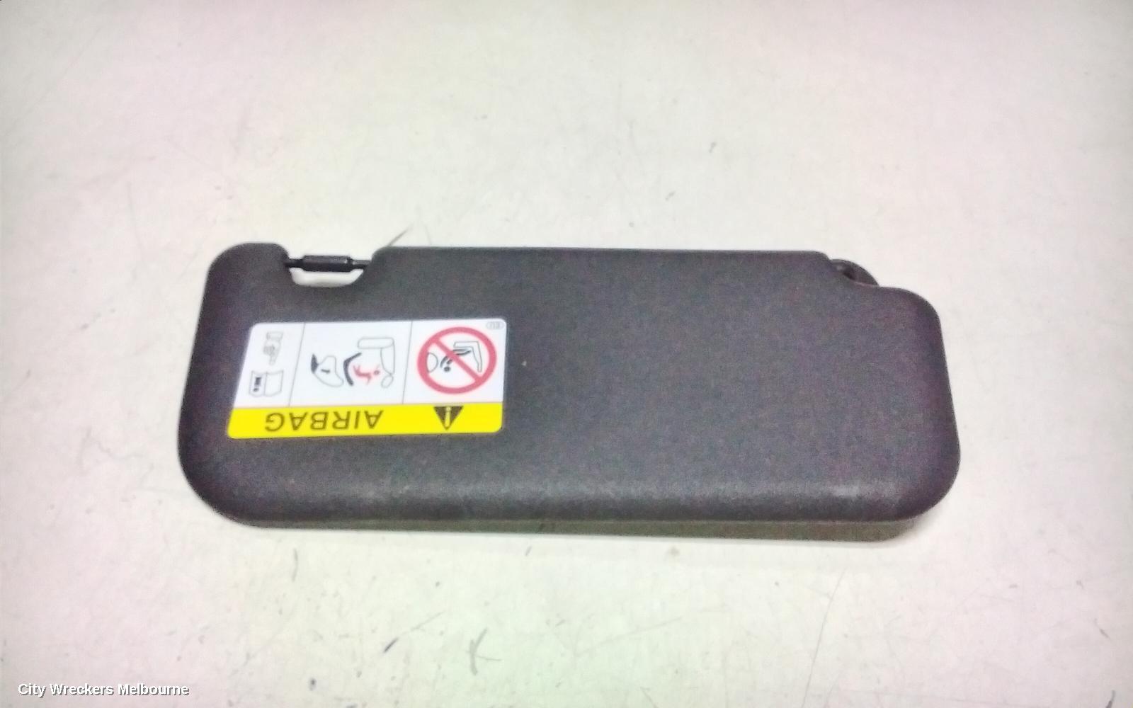 TOYOTA COROLLA CROSS SUNVISOR, XG10, LH SIDE, 01/2022 ONWARDS