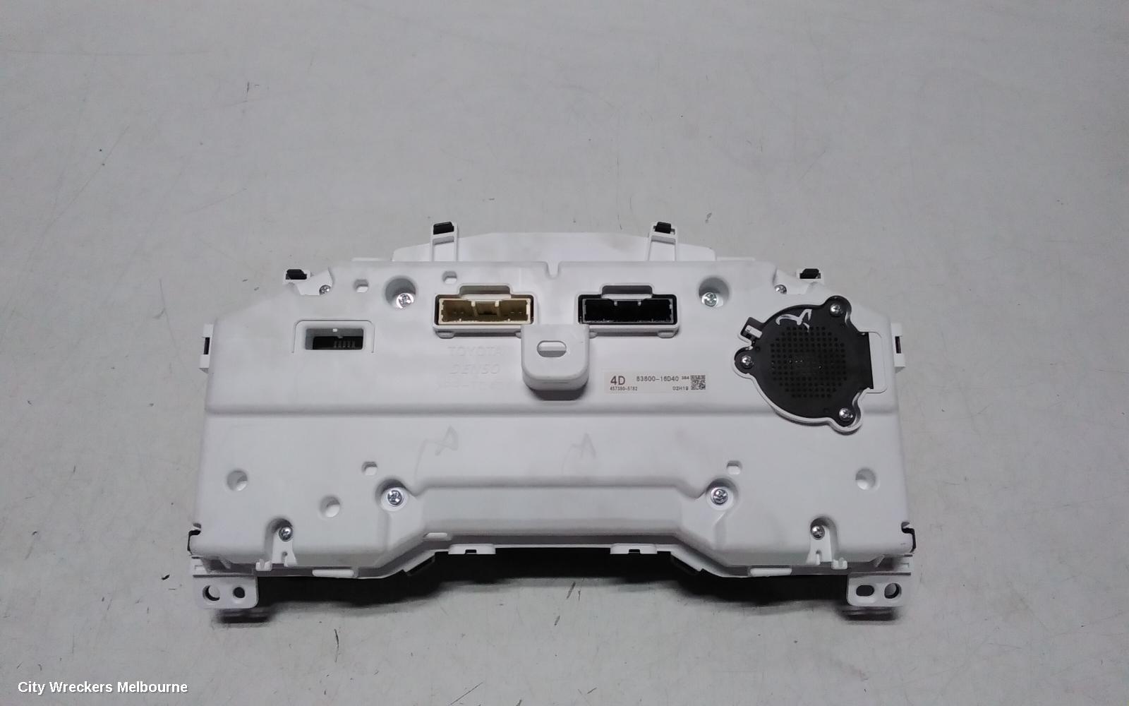 TOYOTA COROLLA CROSS INSTRUMENT CLUSTER, XG10, DISPLAY CLUSTER, 7IN, PETROL, 2.0, AUTO T/M, 01/2022 ONWARDS