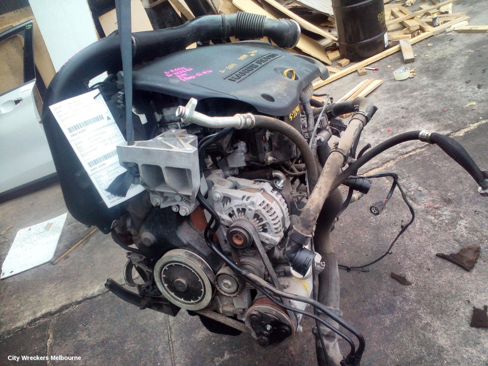 LAND ROVER RANGEROVER EVOQUE ENGINE, DIESEL, 2.2, TURBO, L538, 11/2011 - 08/2015