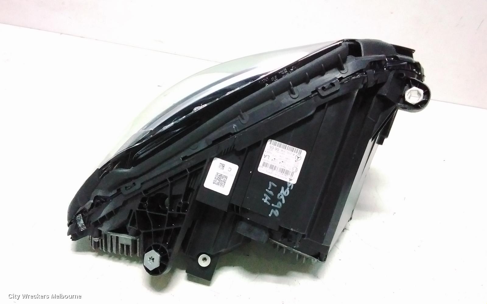 MERCEDES C CLASS LEFT HEADLAMP, W205/S205, LED TYPE, ADAPTIVE, DUAL PROJECTOR, 08/2014 - 07/2018