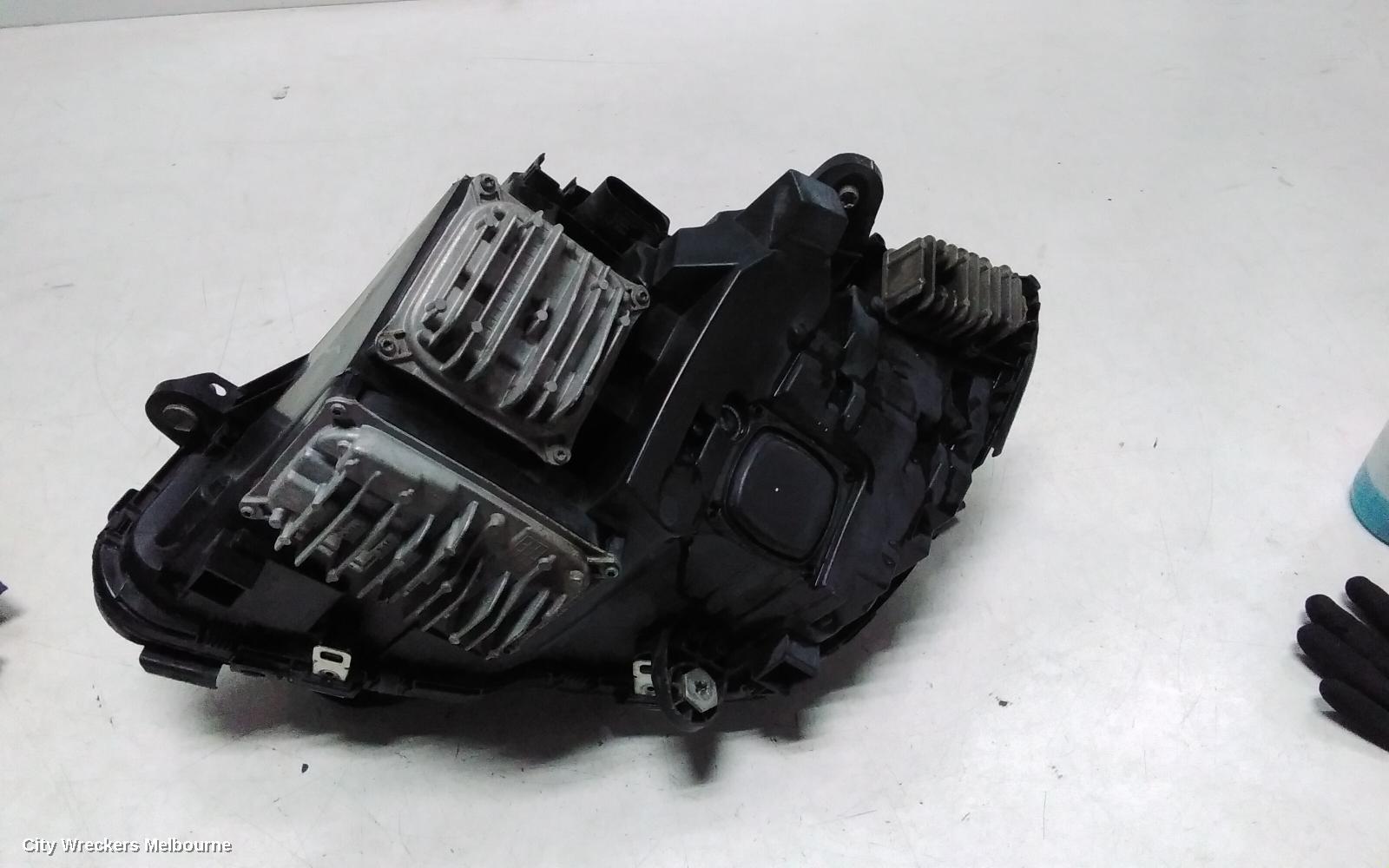 MERCEDES C CLASS RIGHT HEADLAMP, W205/S205, LED TYPE, ADAPTIVE, DUAL PROJECTOR, 08/2014 - 07/2018