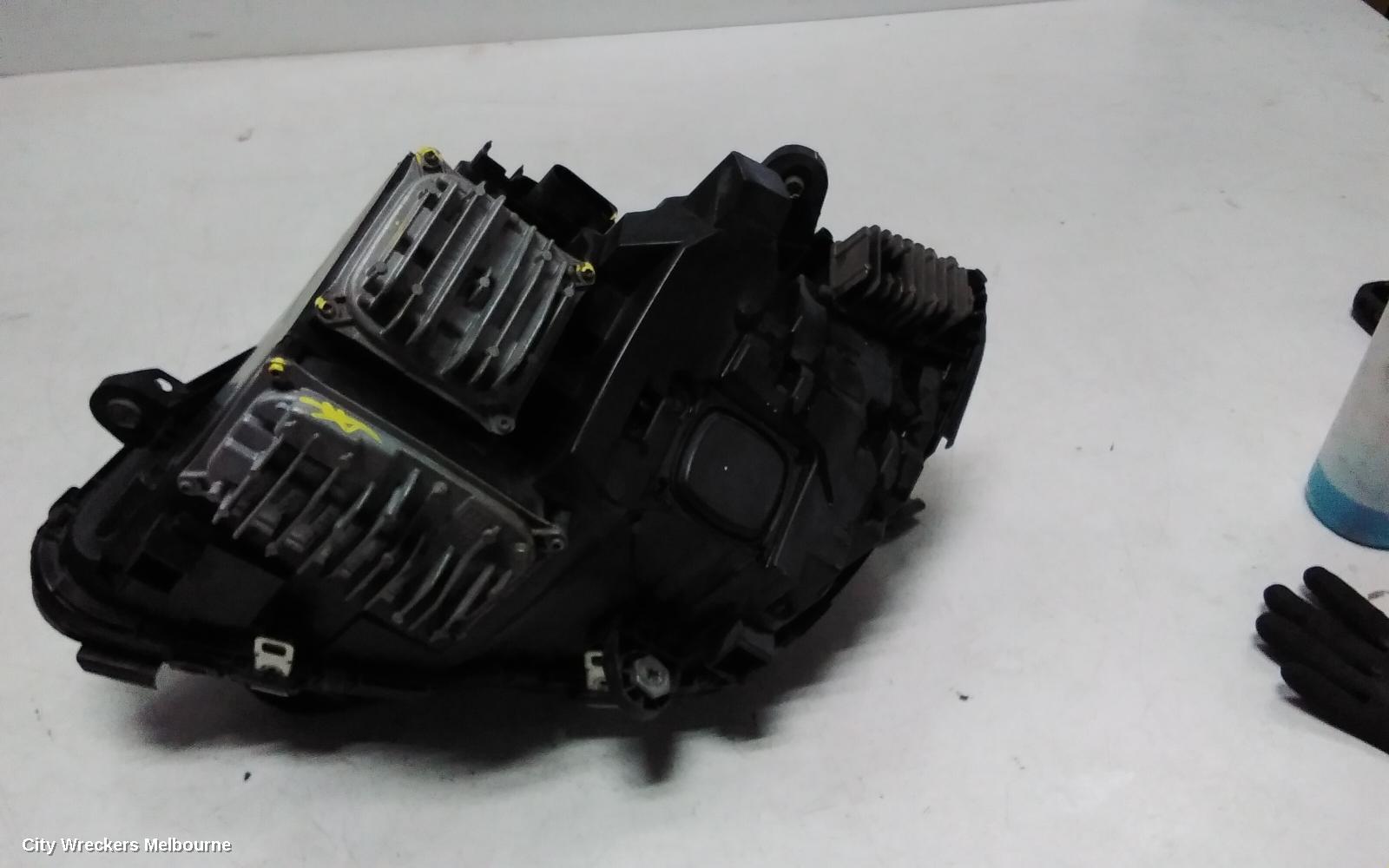 MERCEDES C CLASS RIGHT HEADLAMP, W205/S205, LED TYPE, ADAPTIVE, DUAL PROJECTOR, 08/2014 - 07/2018