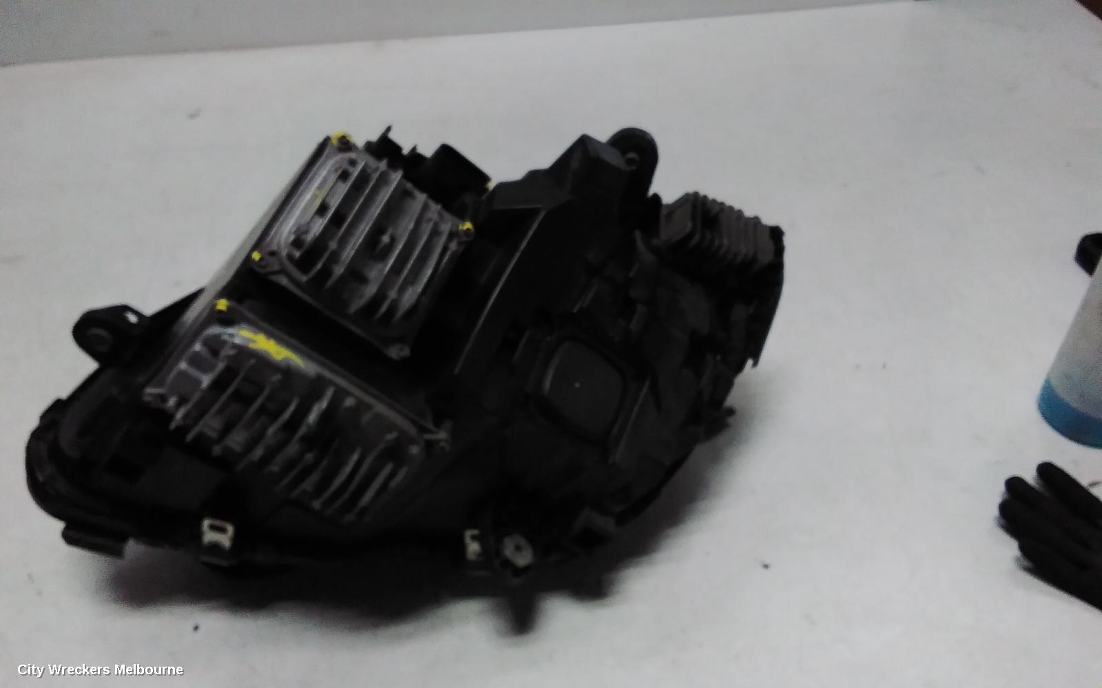 MERCEDES C CLASS RIGHT HEADLAMP, W205/S205, LED TYPE, ADAPTIVE, DUAL PROJECTOR, 08/2014 - 07/2018