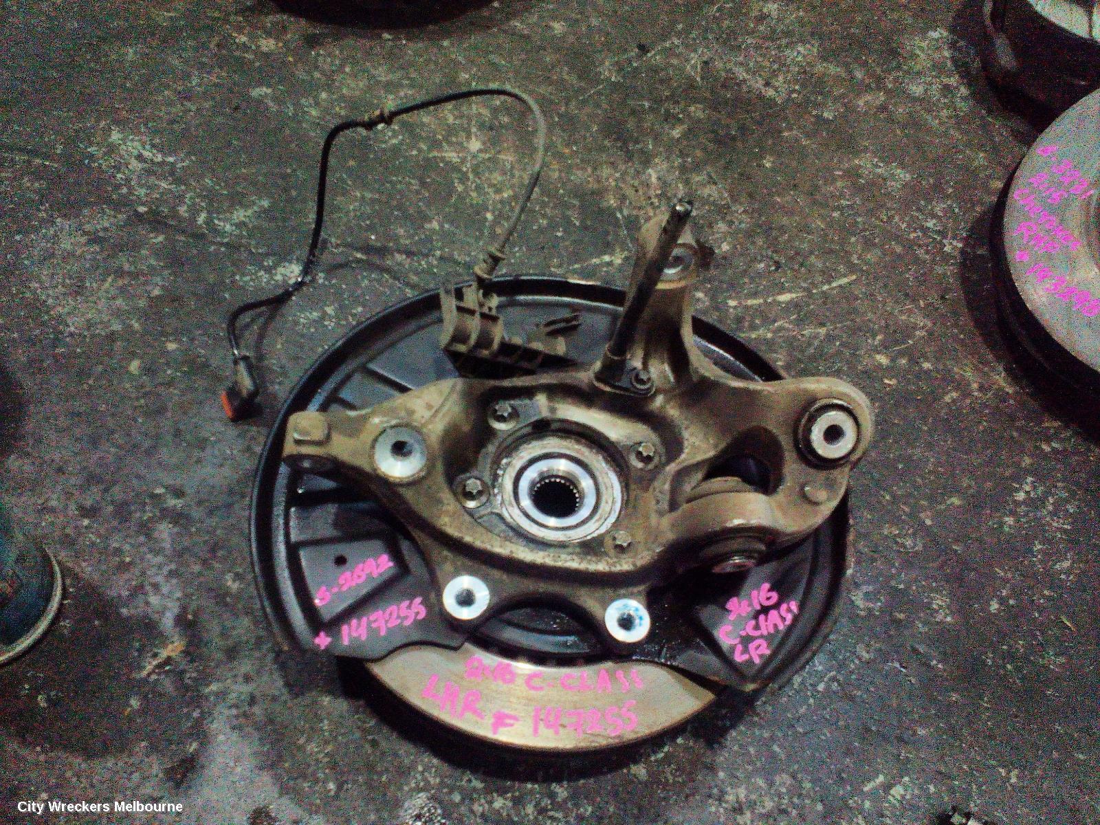 MERCEDES C CLASS LEFT REAR HUB ASSEMBLY, S205/W205, NON AMG, 08/2014 - 09/2021