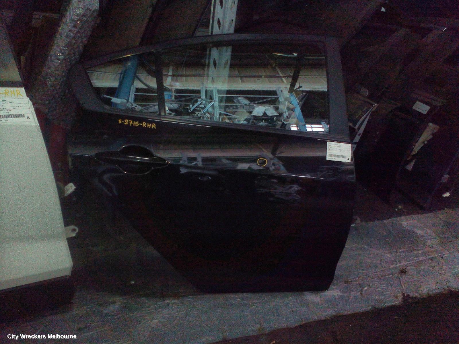 KIA CERATO RIGHT REAR DOOR, YD, SEDAN, 04/2013 - 05/2018