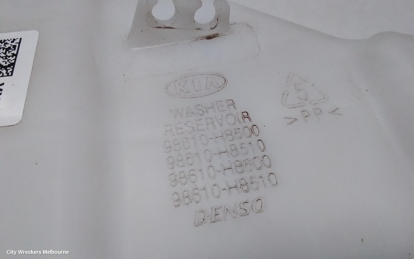 KIA STONIC WASHER BOTTLE, YB, 08/2020 ONWARDS