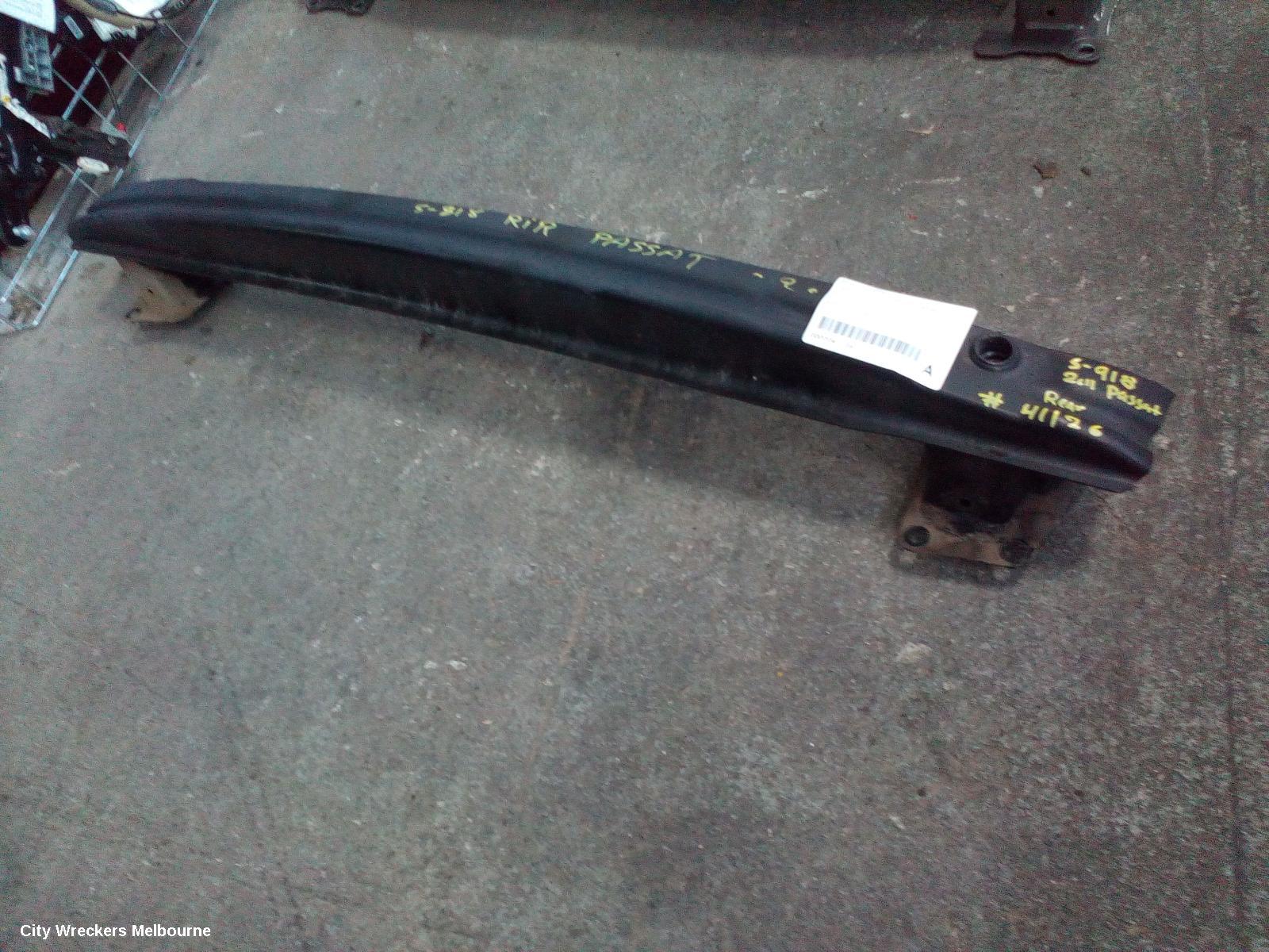 VOLKSWAGEN PASSAT R/BAR BRACKET/REINFO, MAIN REINFORCEMENT, 3C/MK6 B7, ALLTRACK/SEDAN/WAGON, 09/2010 - 05/2015