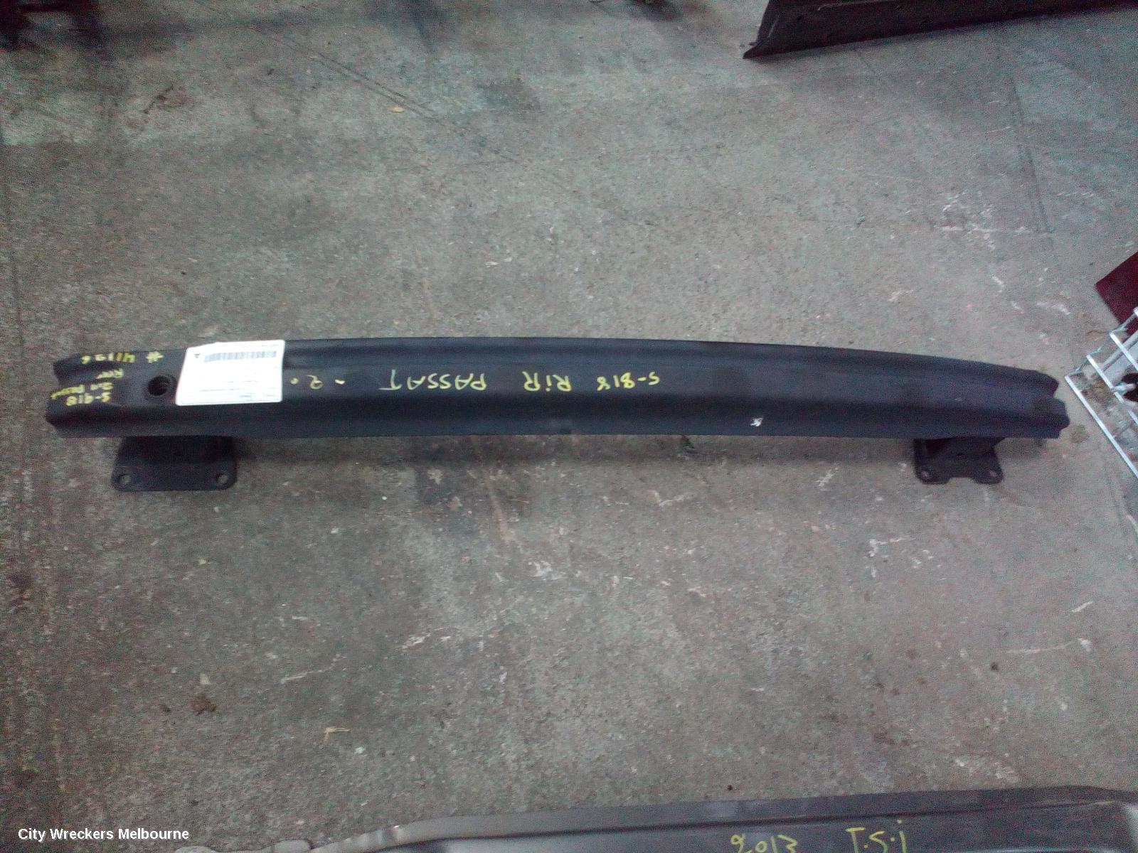 VOLKSWAGEN PASSAT R/BAR BRACKET/REINFO, MAIN REINFORCEMENT, 3C/MK6 B7, ALLTRACK/SEDAN/WAGON, 09/2010 - 05/2015