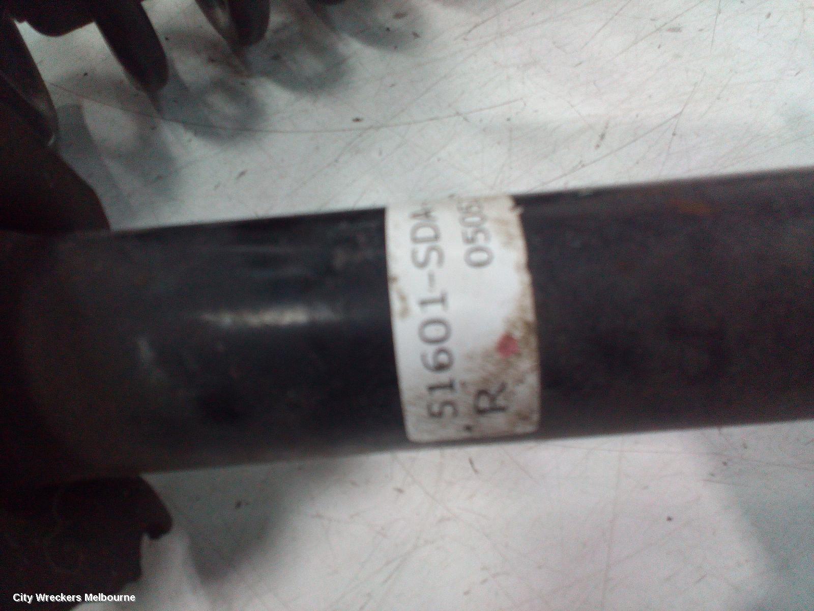 HONDA ACCORD RIGHT FRONT STRUT, 7TH GEN (VIN MRHCM...), 09/2003 - 10/2007