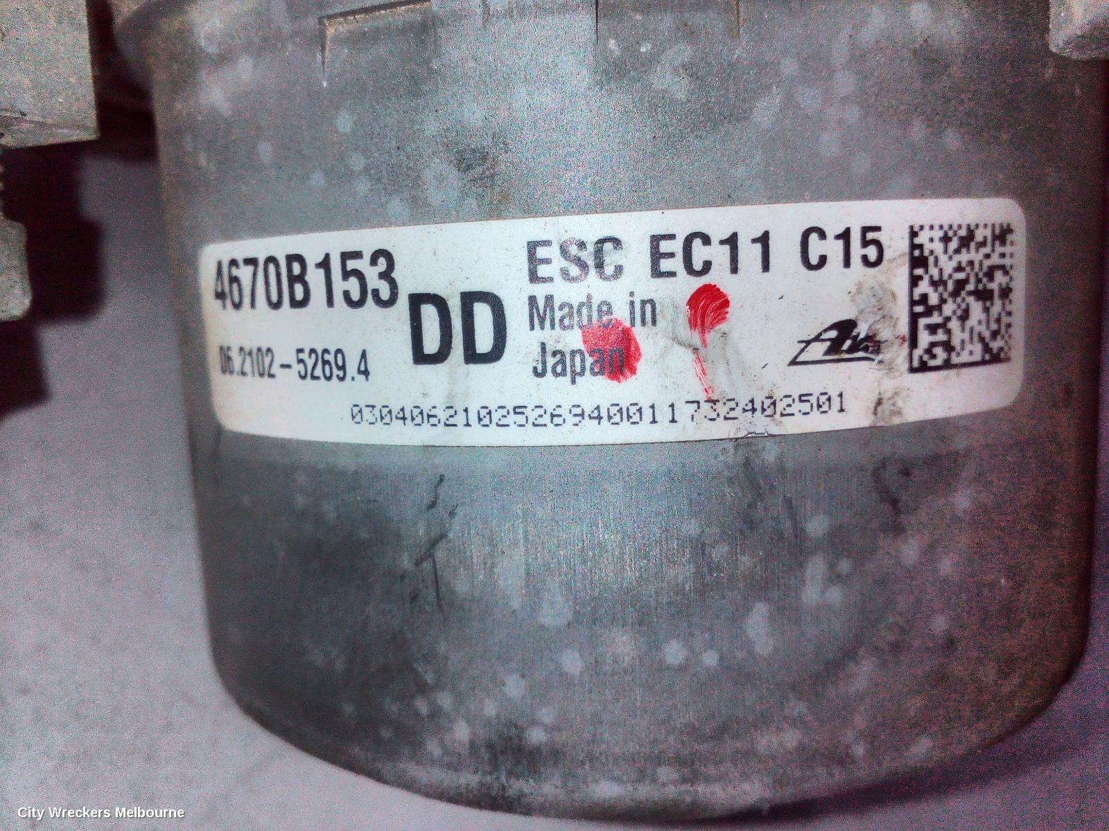 MITSUBISHI ECLIPSE CROSS ABS PUMP/MODULATOR, YA-YB, P/N 4670B153, 11/2017 ONWARDS