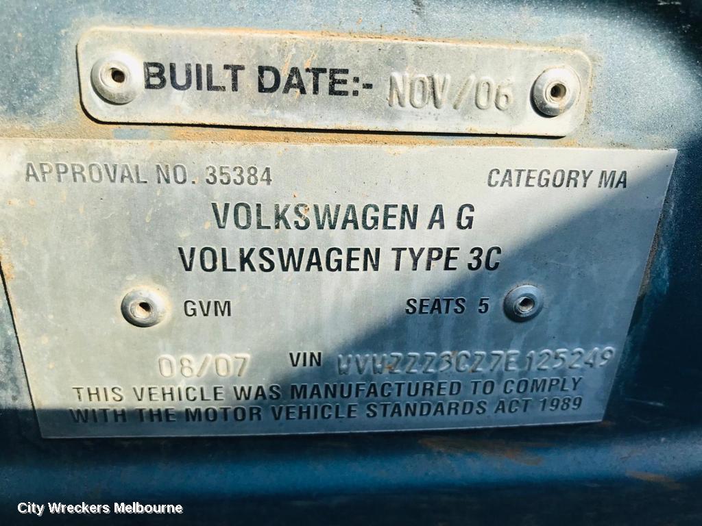 VOLKSWAGEN PASSAT BOOTLID/TAILGATE, TAILGATE, 3C/MK6 B6, WAGON/R36, 03/2006 - 03/2011