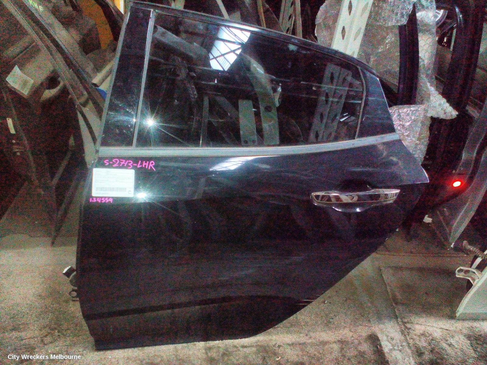 HONDA CIVIC LEFT REAR DOOR/SLIDING, 10TH GEN, HATCH, VTI/VTI-S/VTI-L/RS/VTI-LX, 02/2017 - 08/2021