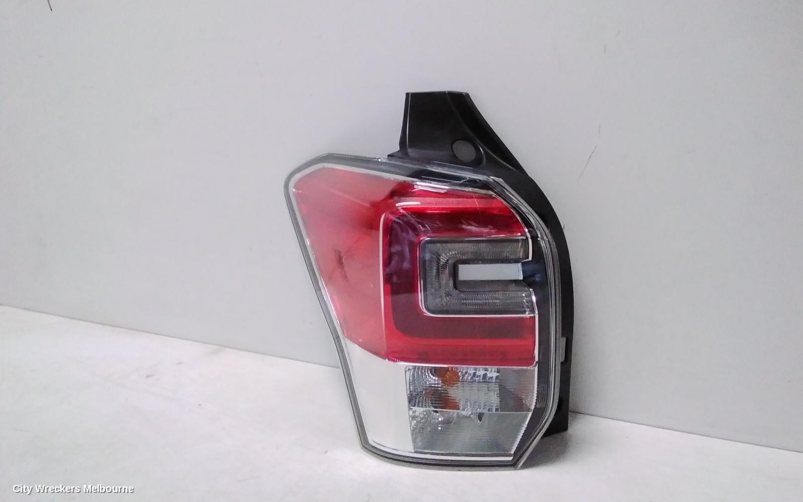 SUBARU FORESTER LEFT TAILLIGHT, SJ, IN BODY, 12/2012 - 01/2016