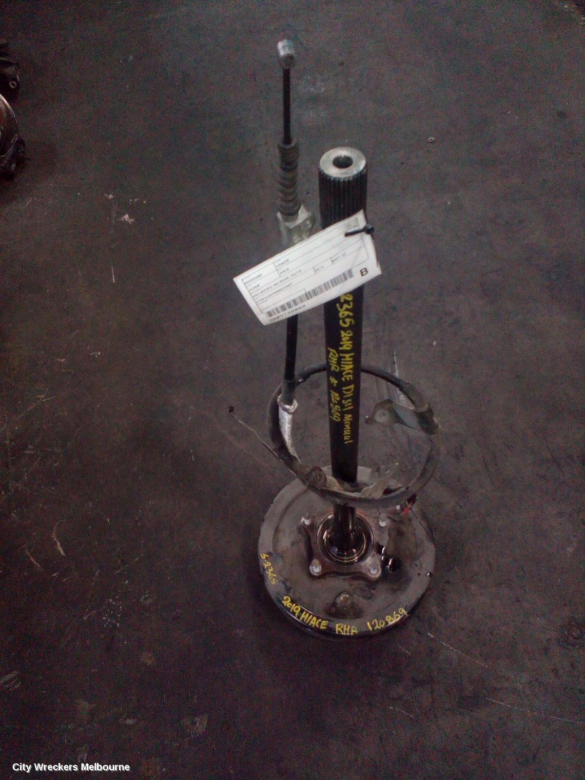 TOYOTA HIACE AXLE, 300 SERIES, RH REAR, 02/2019 ONWARDS