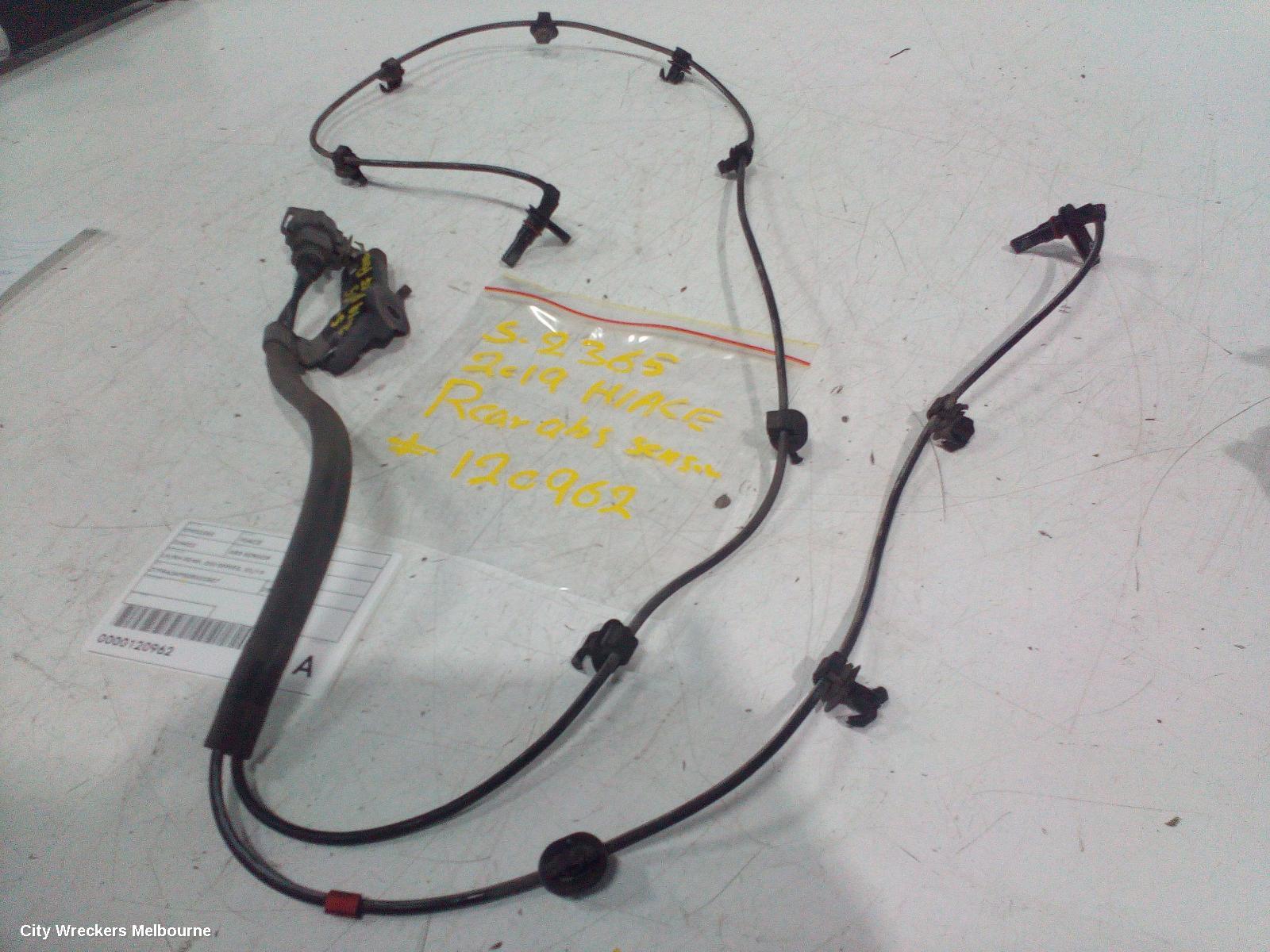 TOYOTA HIACE ABS SENSOR, LH/RH REAR, 300 SERIES, 02/2019 ONWARDS