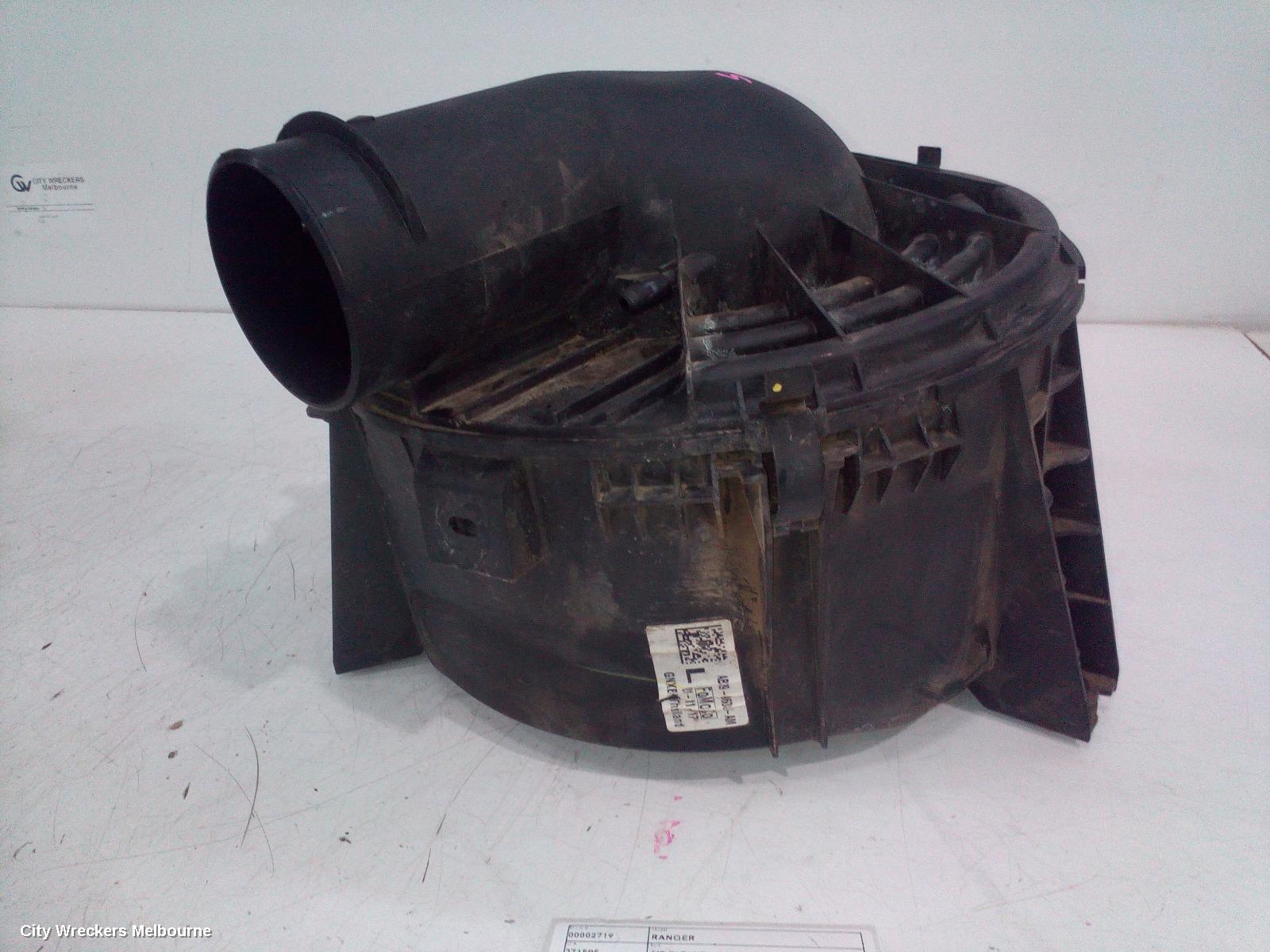 FORD RANGER AIR CLEANER/BOX, PX SERIES 1-2, AIR CLEANER, DIESEL, 2.2, TURBO, P4AT, 06/2011 - 08/2018