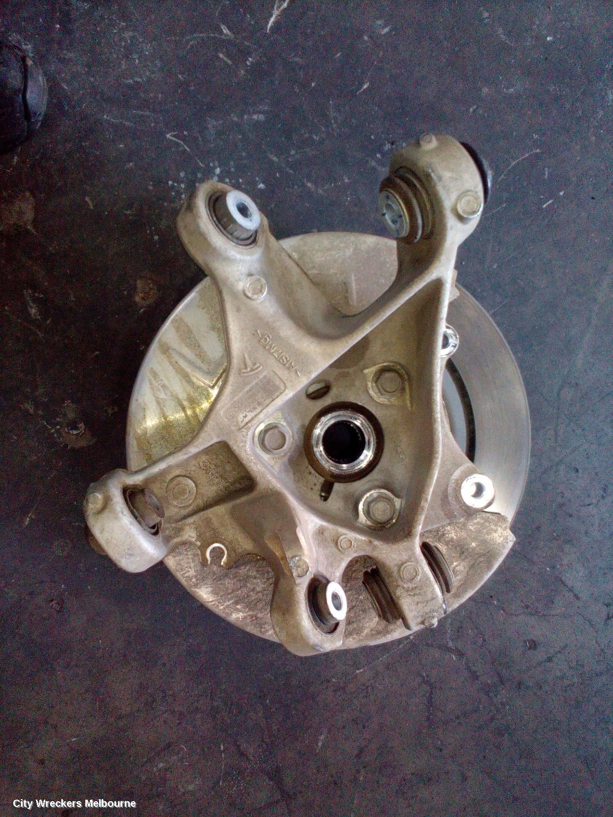 TESLA MODEL 3 LEFT REAR HUB ASSEMBLY, RWD, STANDARD BRAKE TYPE, 1ST GEN, 06/2019 ONWARDS