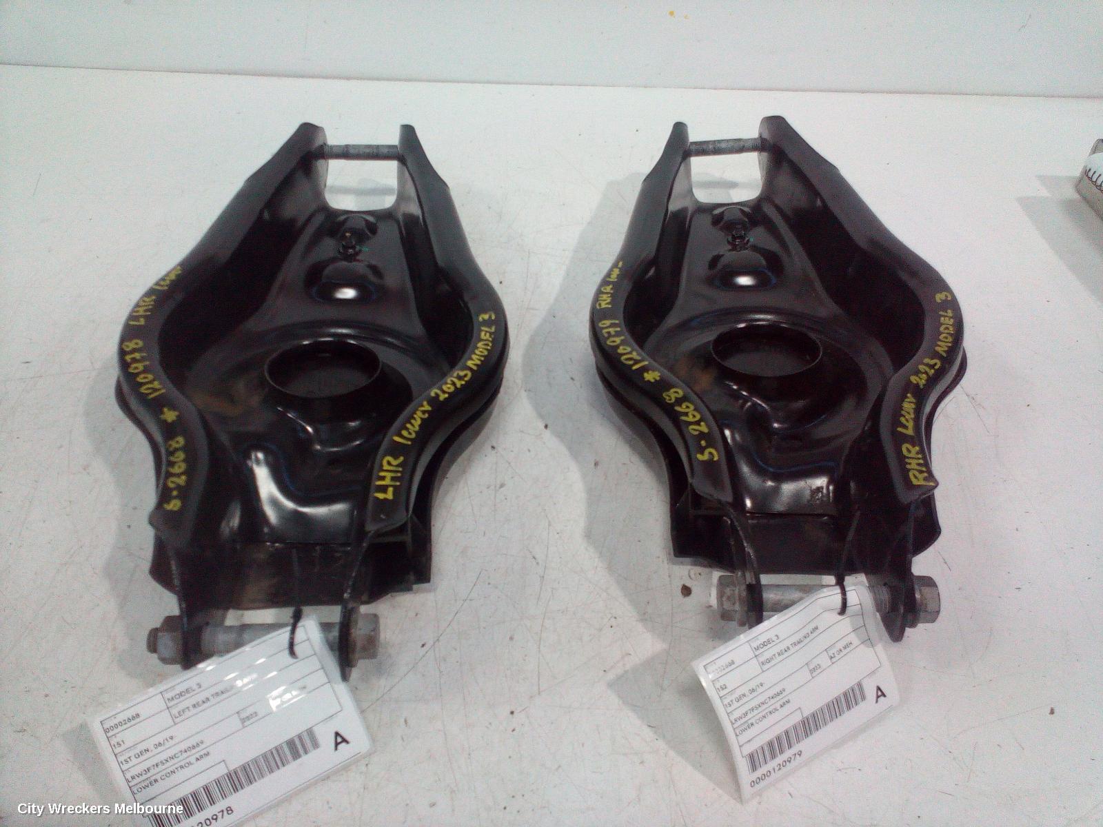 TESLA MODEL 3 LEFT REAR TRAILING ARM, 1ST GEN, 06/2019 ONWARDS