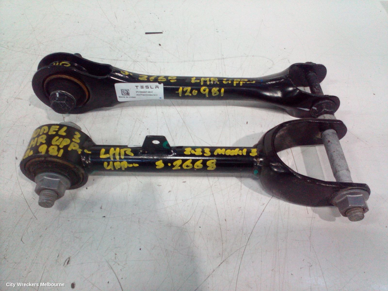 TESLA MODEL 3 LEFT REAR TRAILING ARM, 1ST GEN, 06/2019 ONWARDS