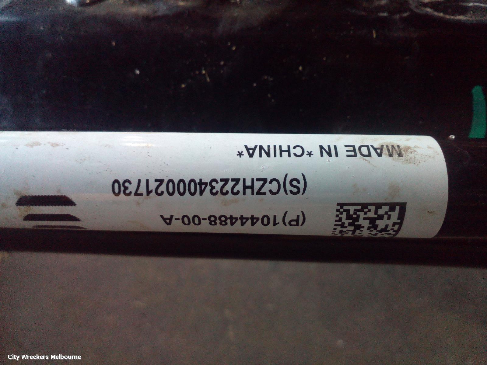 TESLA MODEL 3 R BEAM/CRADLE/XMEMBR, 1ST GEN, 06/2019 ONWARDS